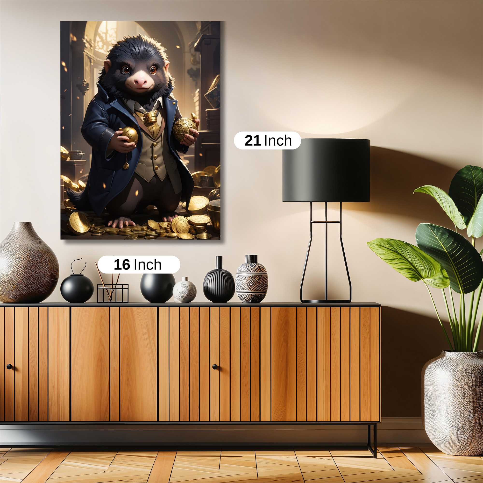 Niffler Naughty Safe Wall Magnetic / M