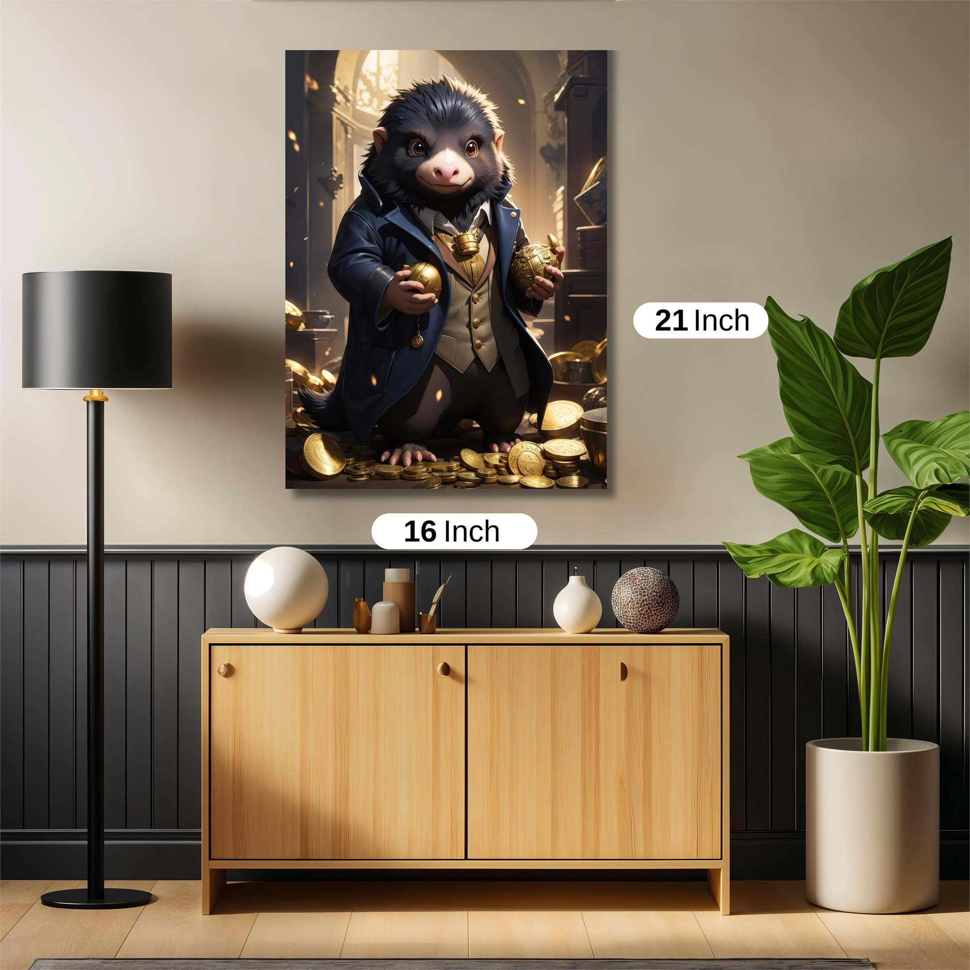 Niffler Naughty Safe Wall Magnetic / M