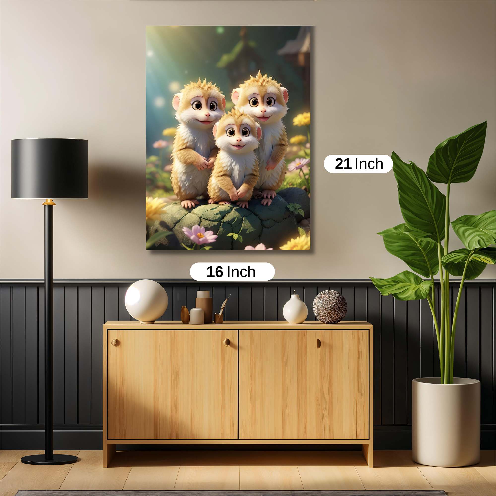 MonkeyJoy Safe Wall Magnetic / M