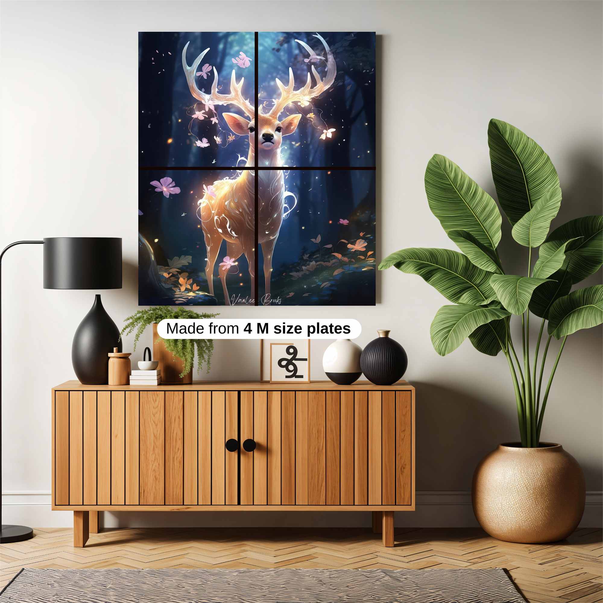 Stag Enchantment Safe Wall Magnetic / M