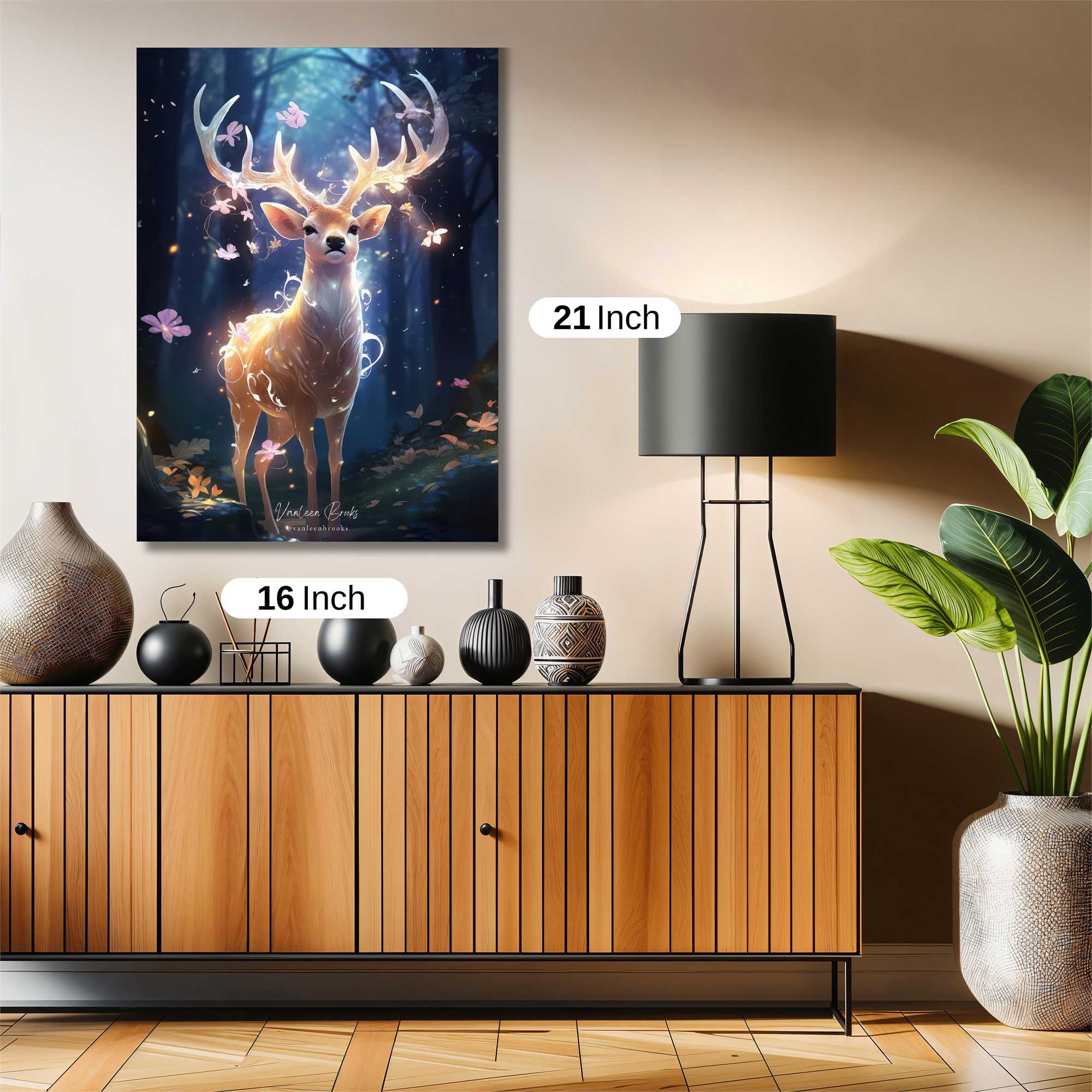 Stag Enchantment Safe Wall Magnetic / M