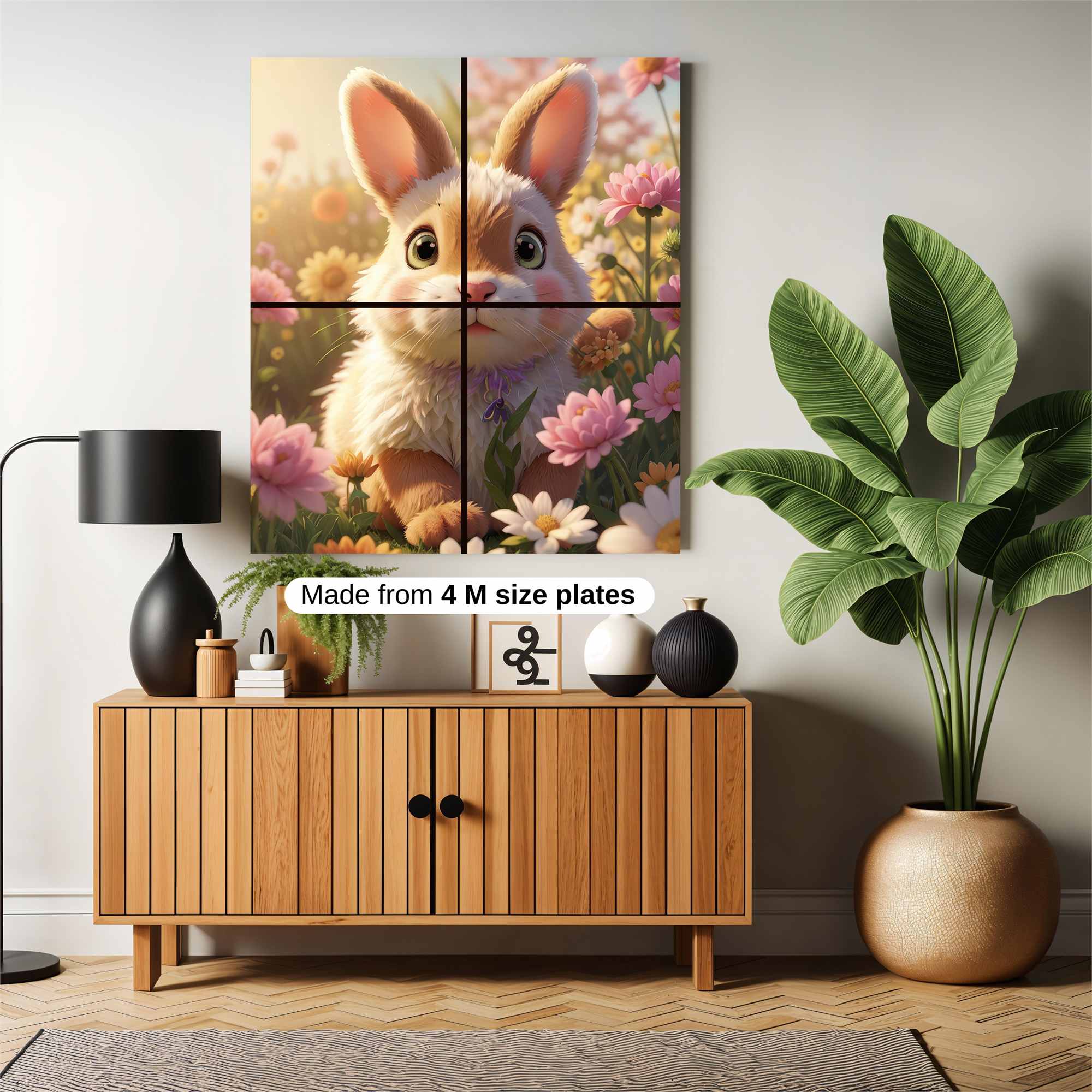 Bunny Bliss Safe Wall Magnetic / M