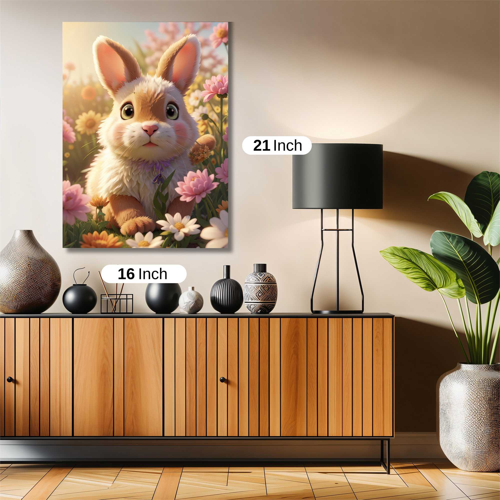 Bunny Bliss Safe Wall Magnetic / M