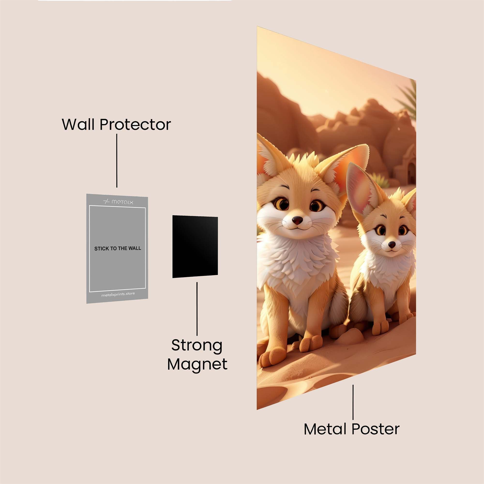 Fennec Bliss Safe Wall Magnetic / M