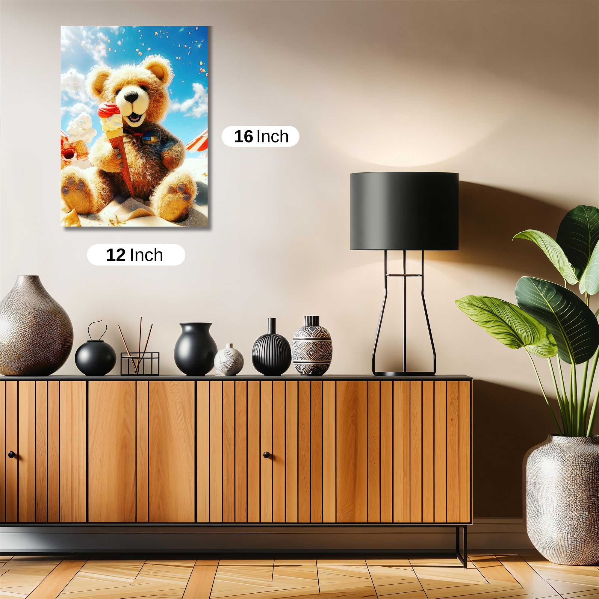 Bear Heroic Safe Wall Magnetic / M