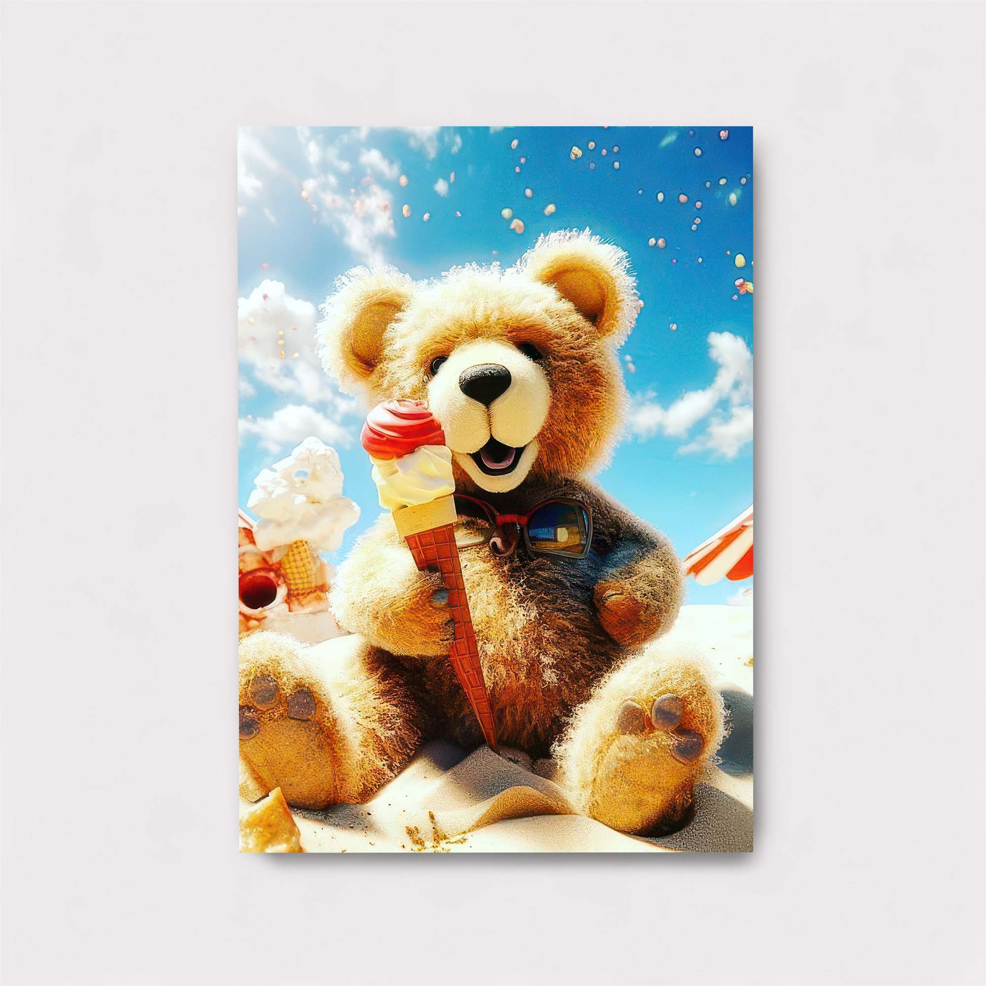 Bear Heroic Safe Wall Magnetic / M