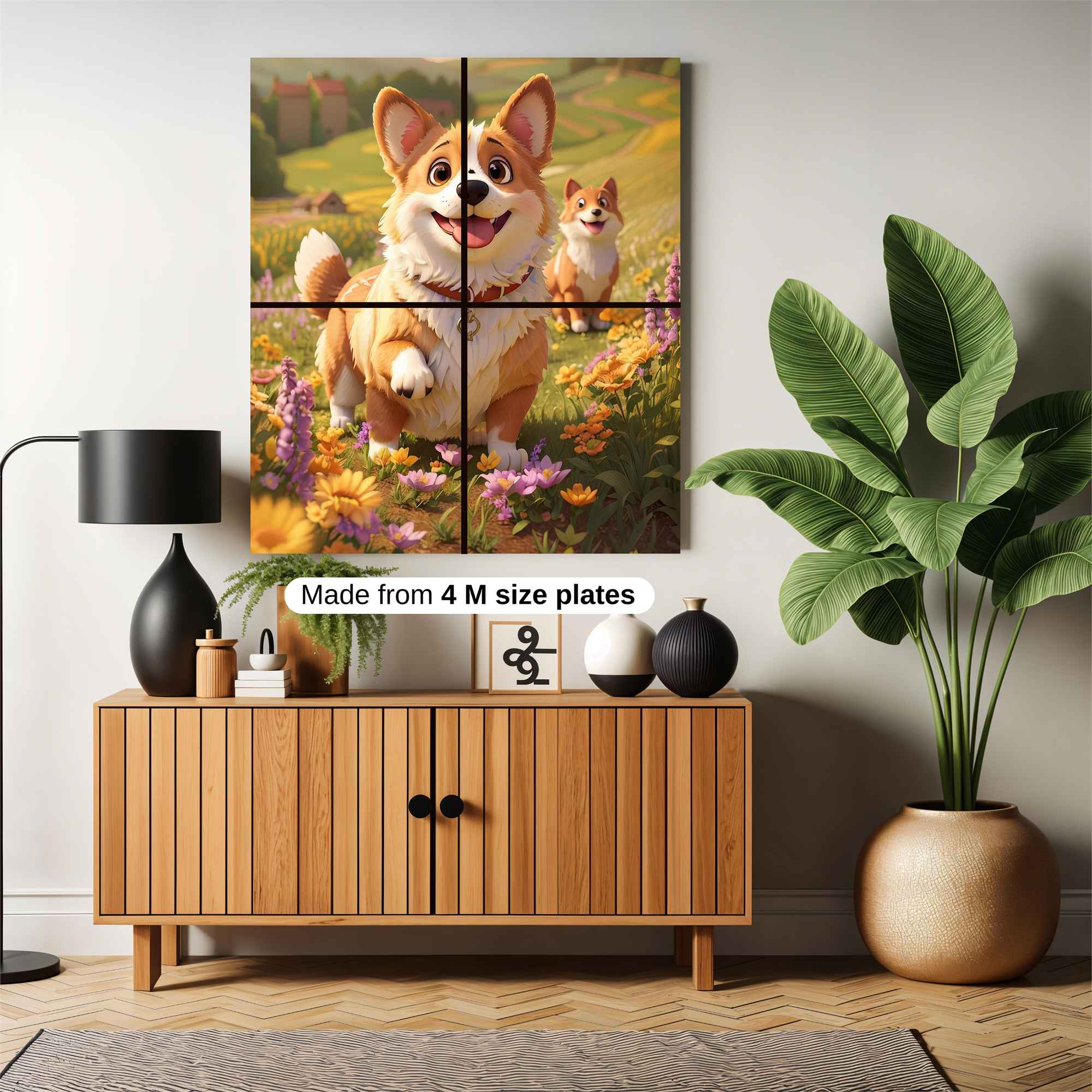 Corgi Bliss Safe Wall Magnetic / M
