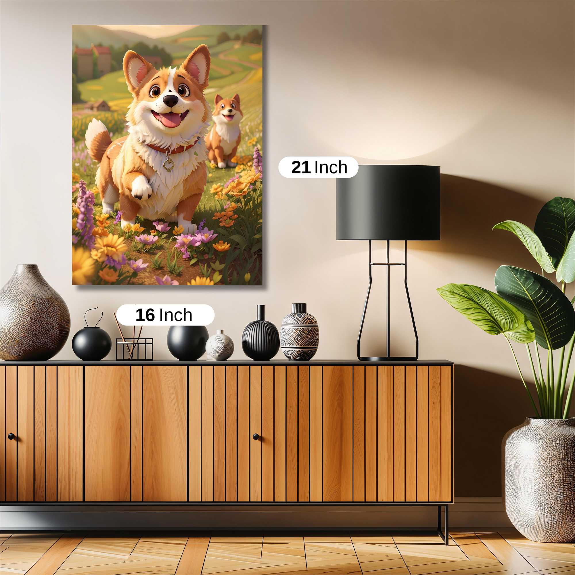 Corgi Bliss Safe Wall Magnetic / M
