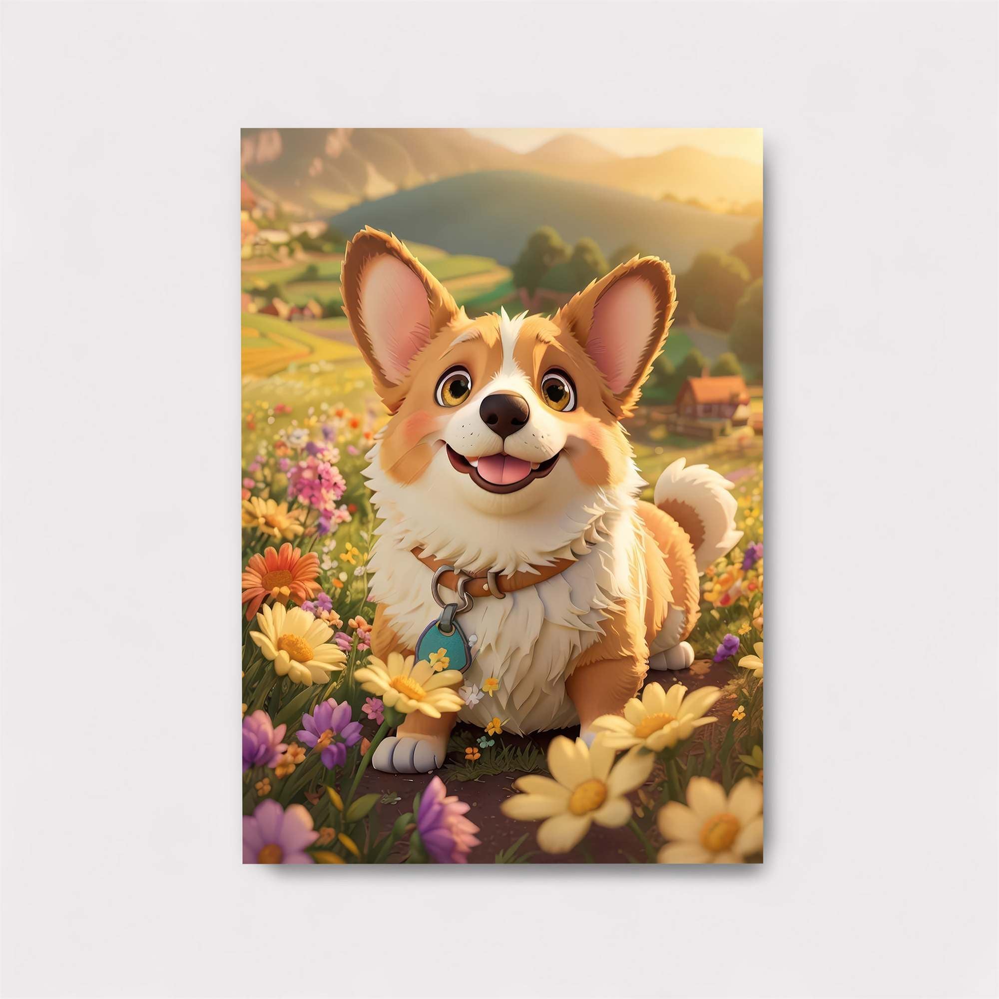 Corgi Delight Safe Wall Magnetic / M