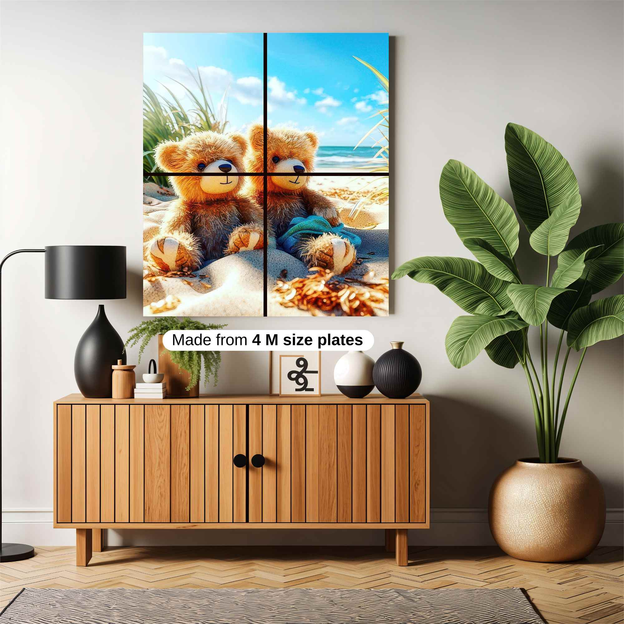 Beach Bliss Safe Wall Magnetic / M