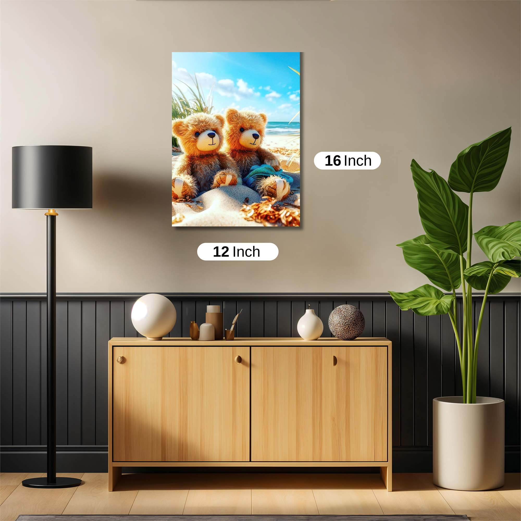 Beach Bliss Safe Wall Magnetic / M