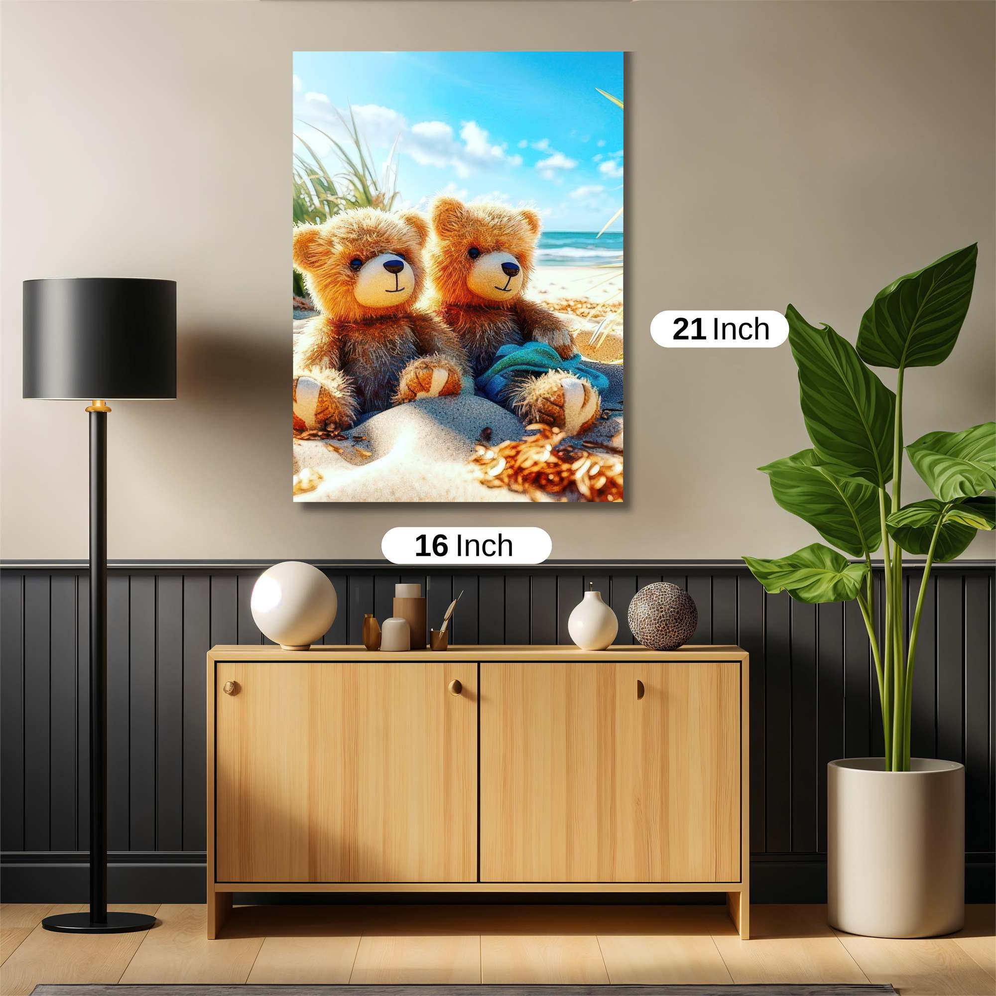 Beach Bliss Safe Wall Magnetic / M