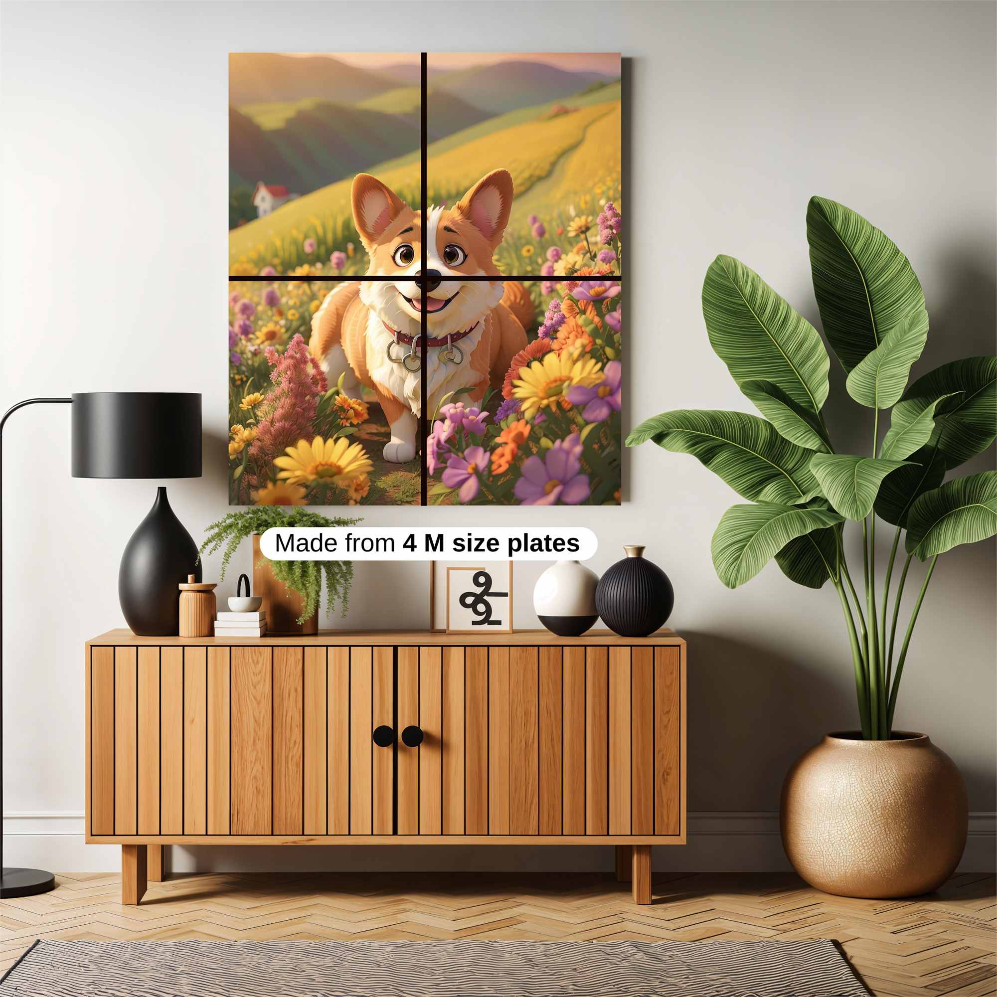 Corgi Bliss Safe Wall Magnetic / M