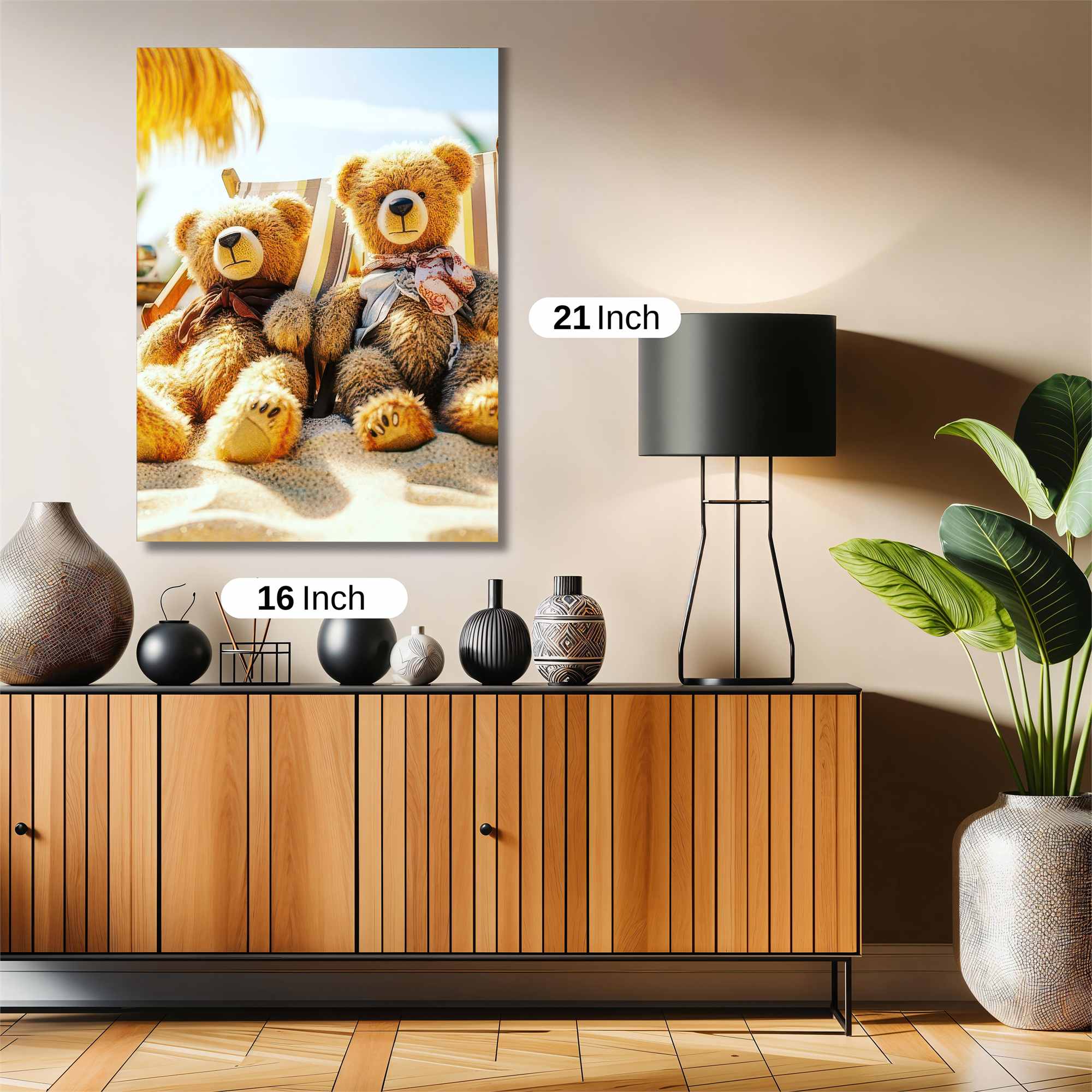 Teddy Tranquility Safe Wall Magnetic / M