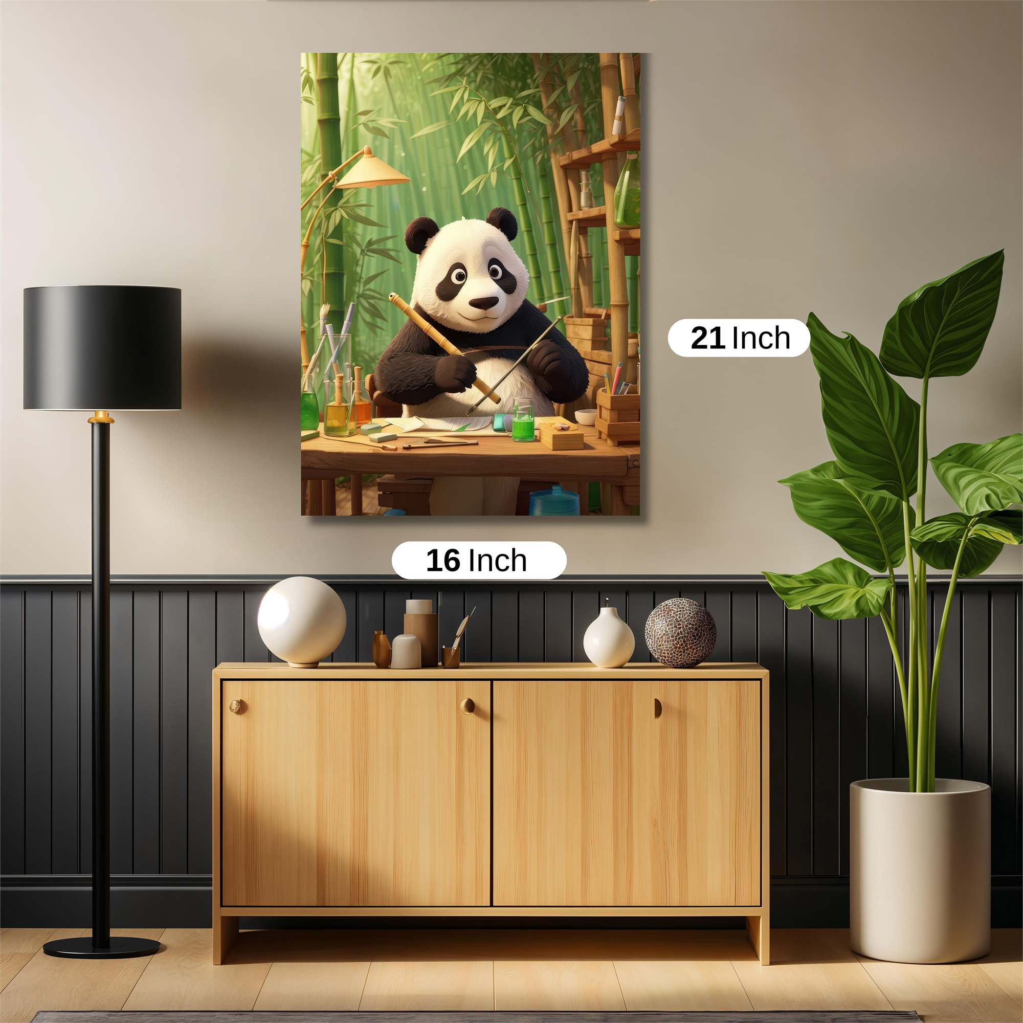 Panda Artisan Safe Wall Magnetic / M