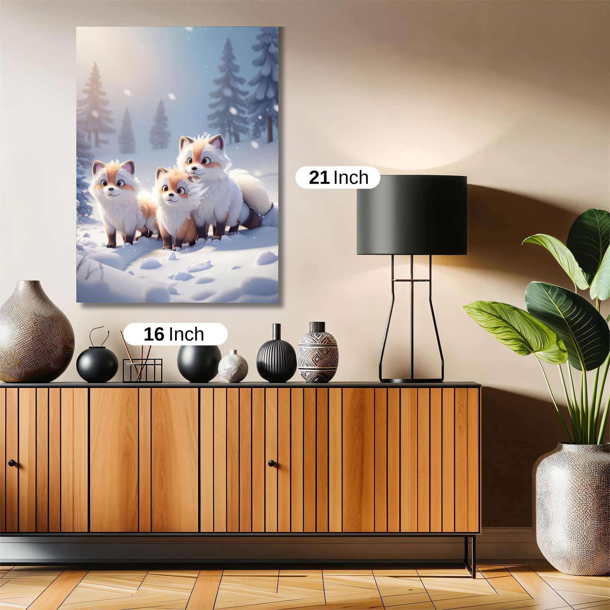 Foxes Frolic Safe Wall Magnetic / M