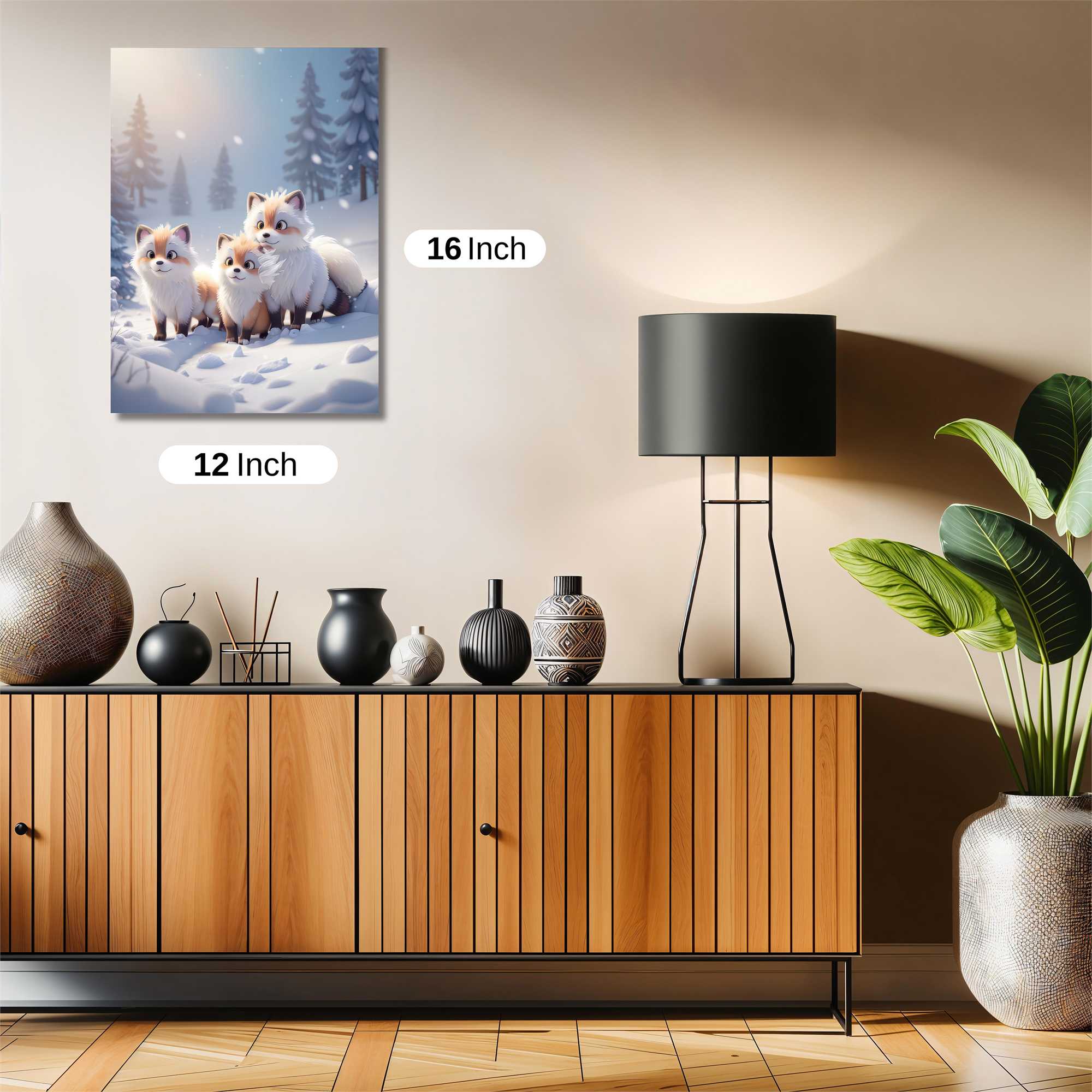 Foxes Frolic Safe Wall Magnetic / M