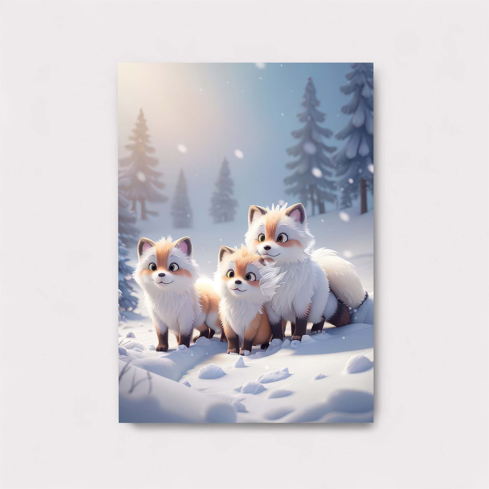 Foxes Frolic Safe Wall Magnetic / M