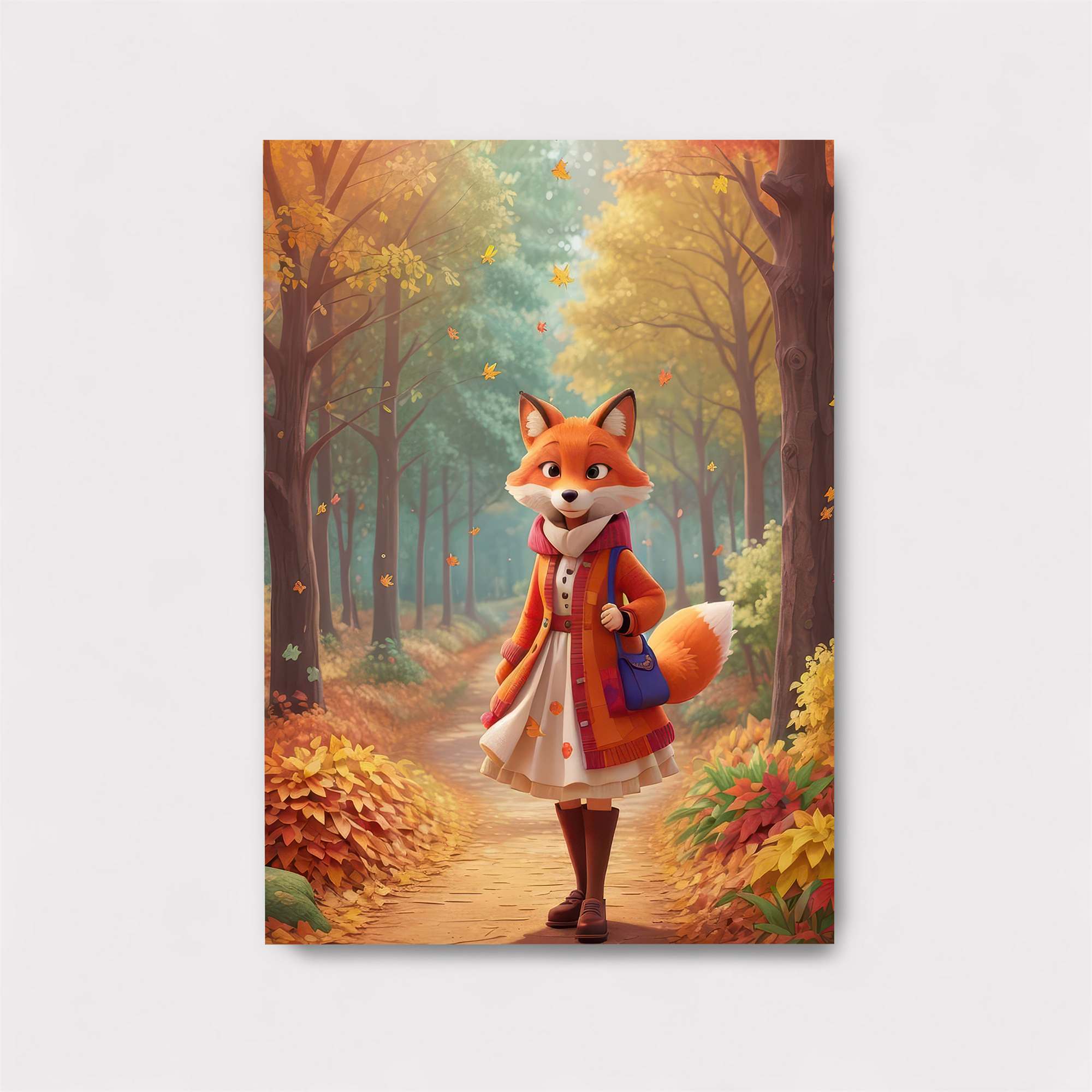 Fox Whimsy Safe Wall Magnetic / M