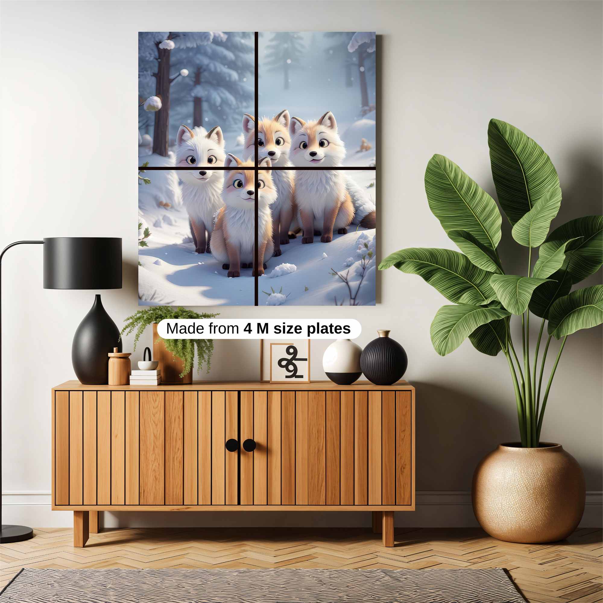 Foxes Frolic Safe Wall Magnetic / M