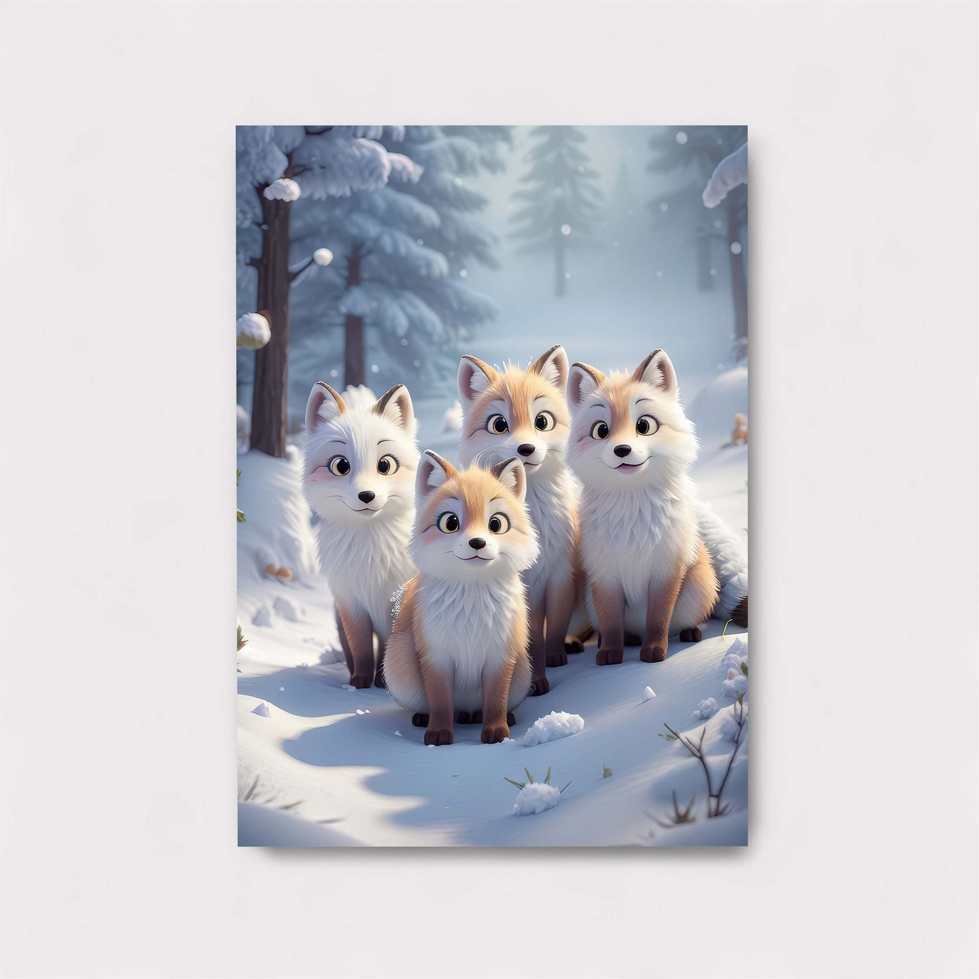 Foxes Frolic Safe Wall Magnetic / M