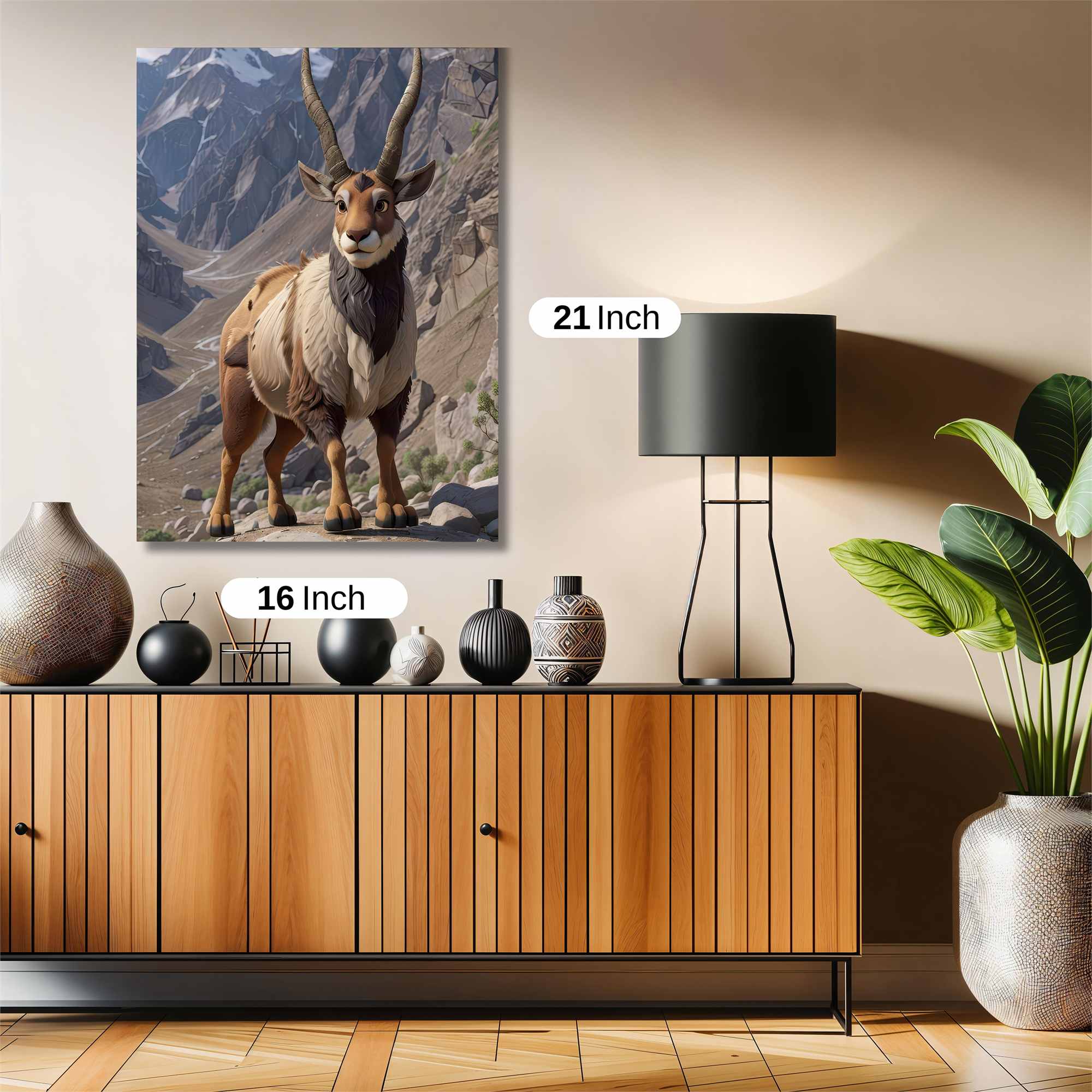 Mountain Majesty Safe Wall Magnetic / M