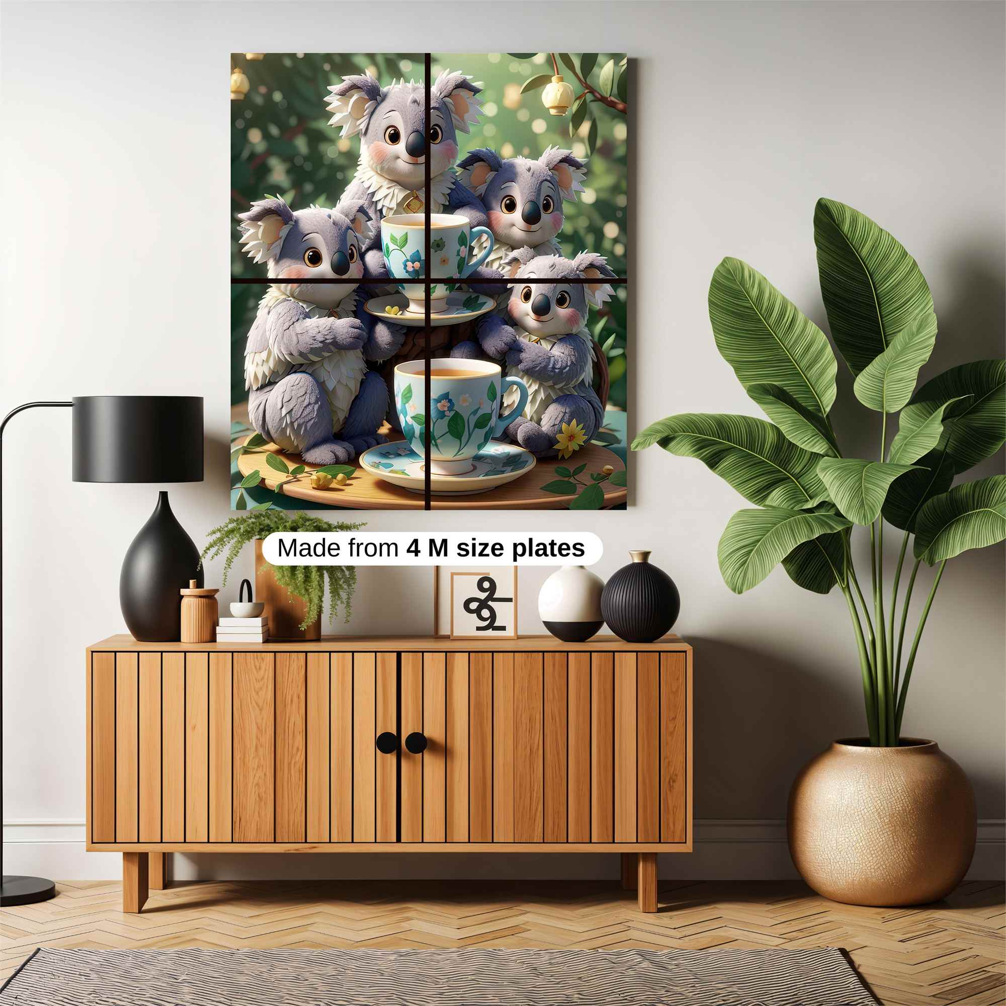 Koala Cozy Safe Wall Magnetic / M