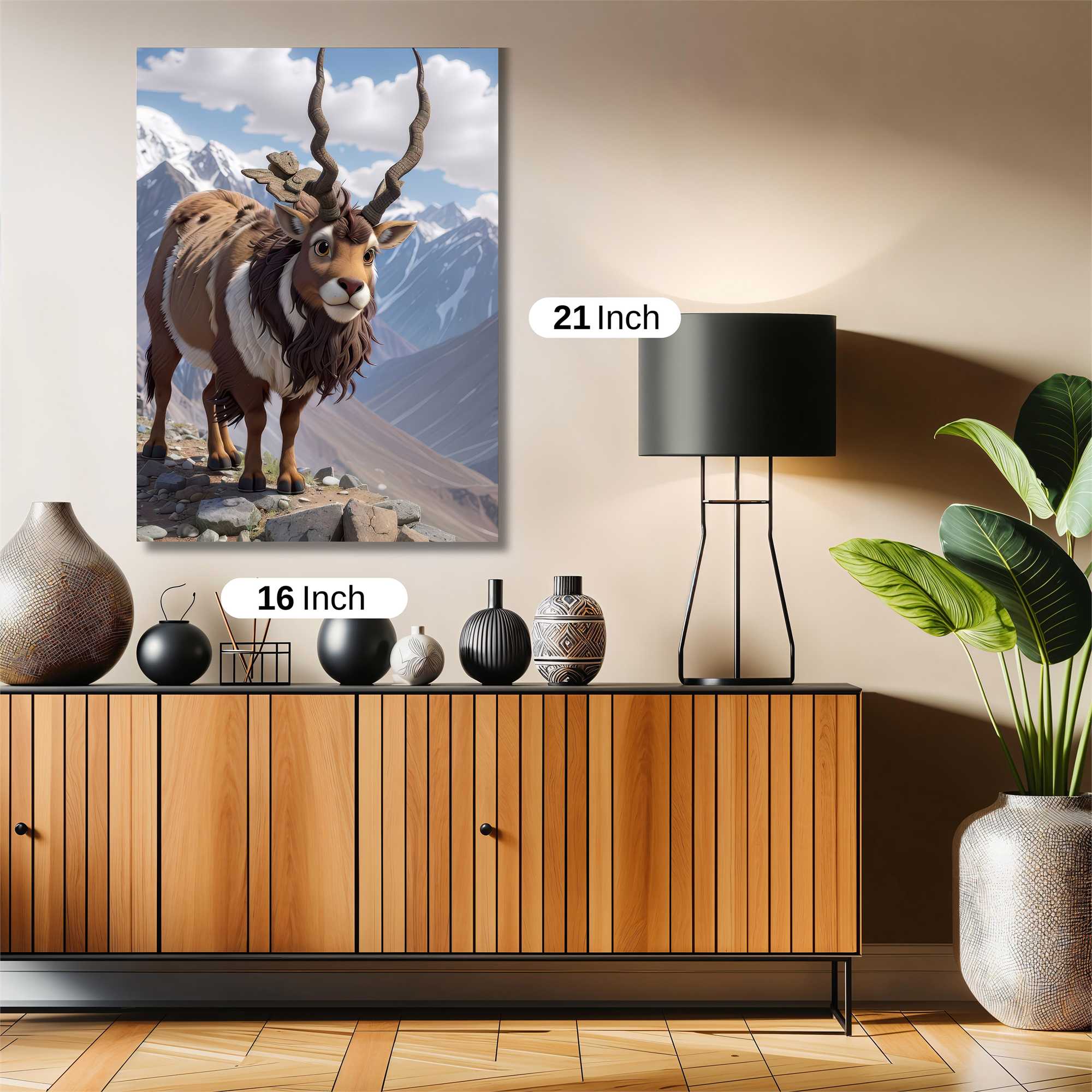 Mountain Majestic Safe Wall Magnetic / M