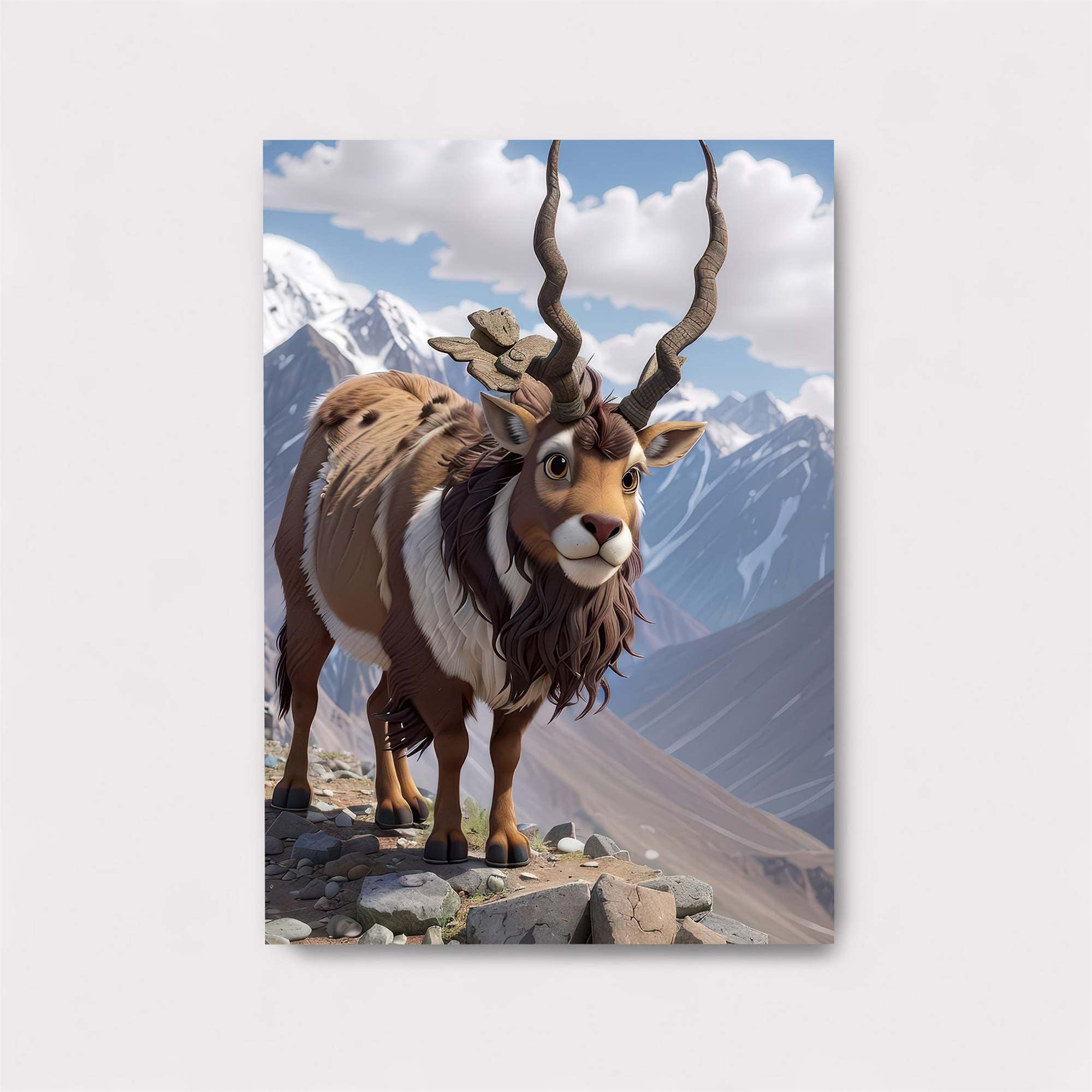 Mountain Majestic Safe Wall Magnetic / M