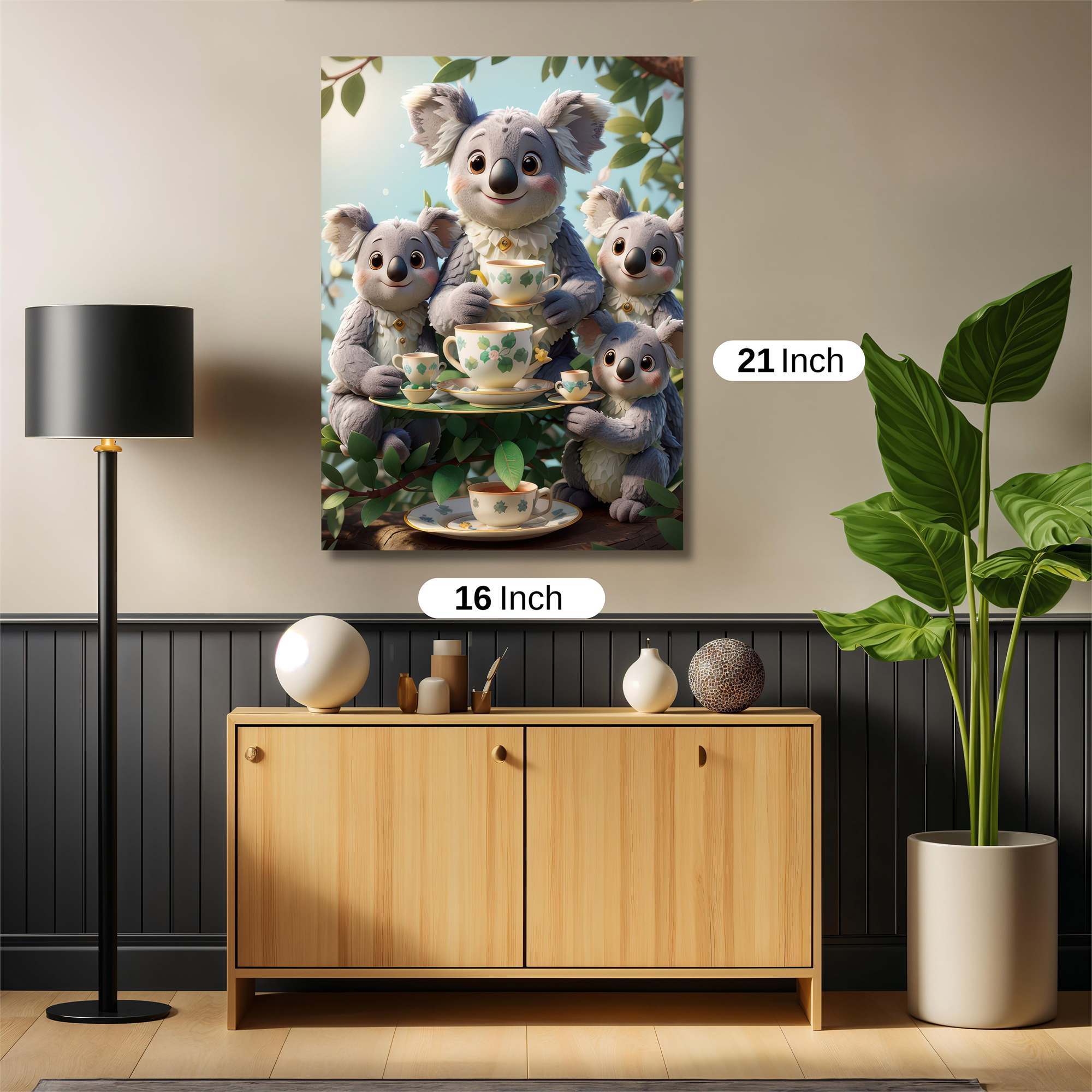Koala Cheer Safe Wall Magnetic / M