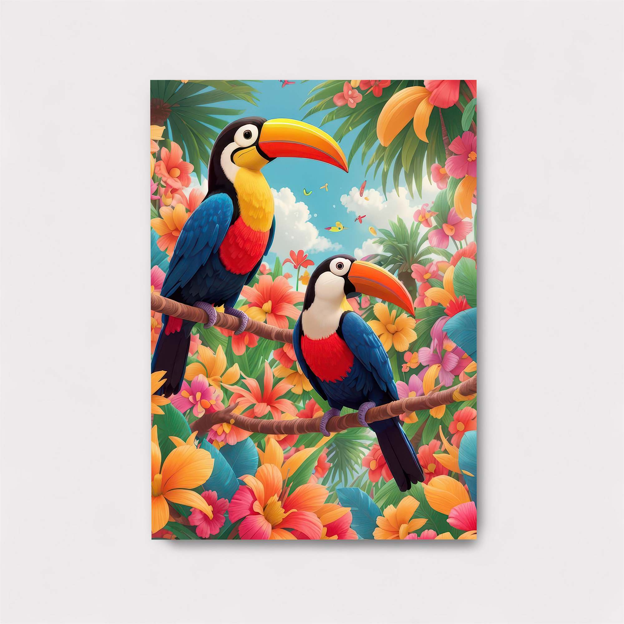 Toucan Bliss Safe Wall Magnetic / M