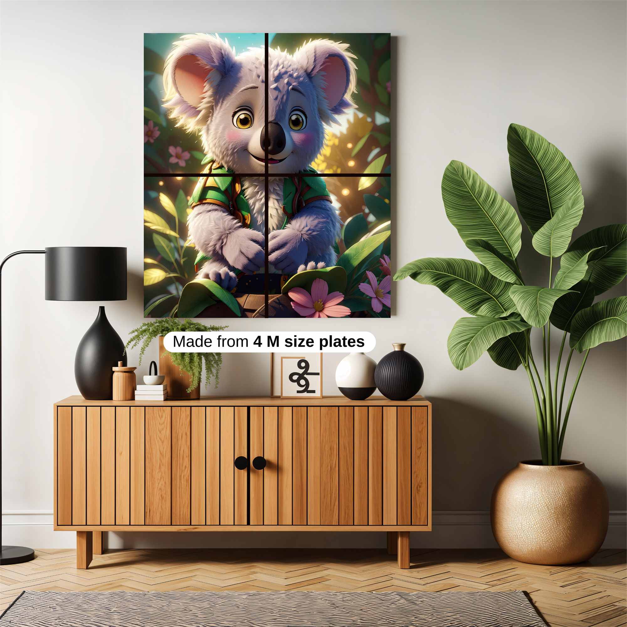 Bear Heroic Safe Wall Magnetic / M