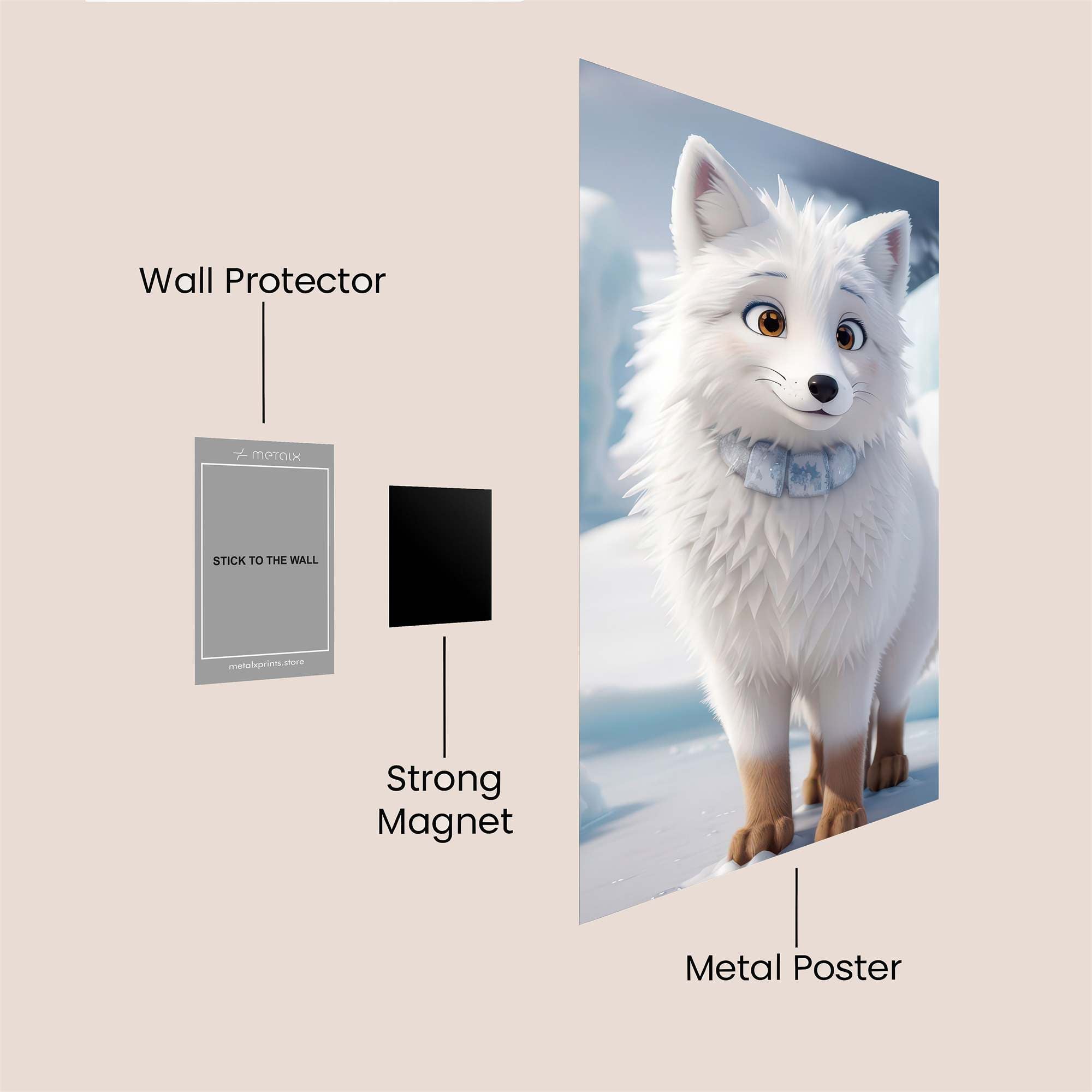 Arctic Joy Safe Wall Magnetic / M