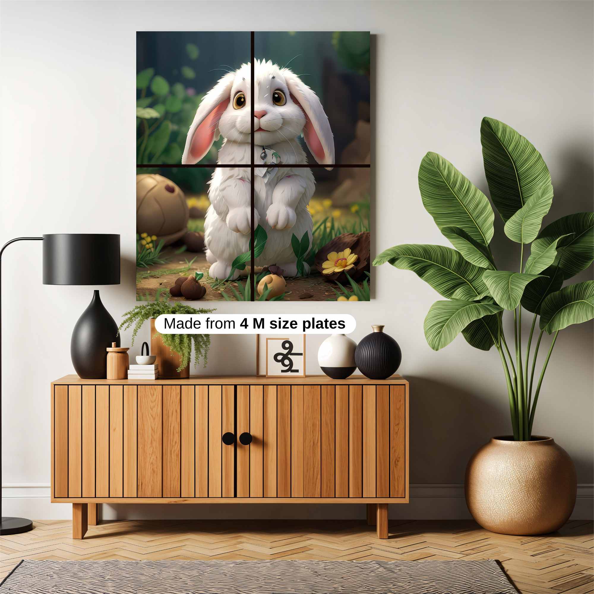 Bunny Bliss Safe Wall Magnetic / M