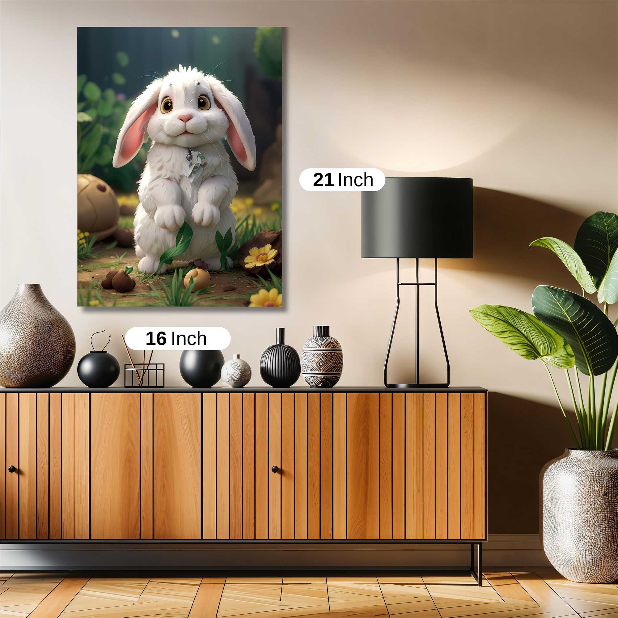 Bunny Bliss Safe Wall Magnetic / M