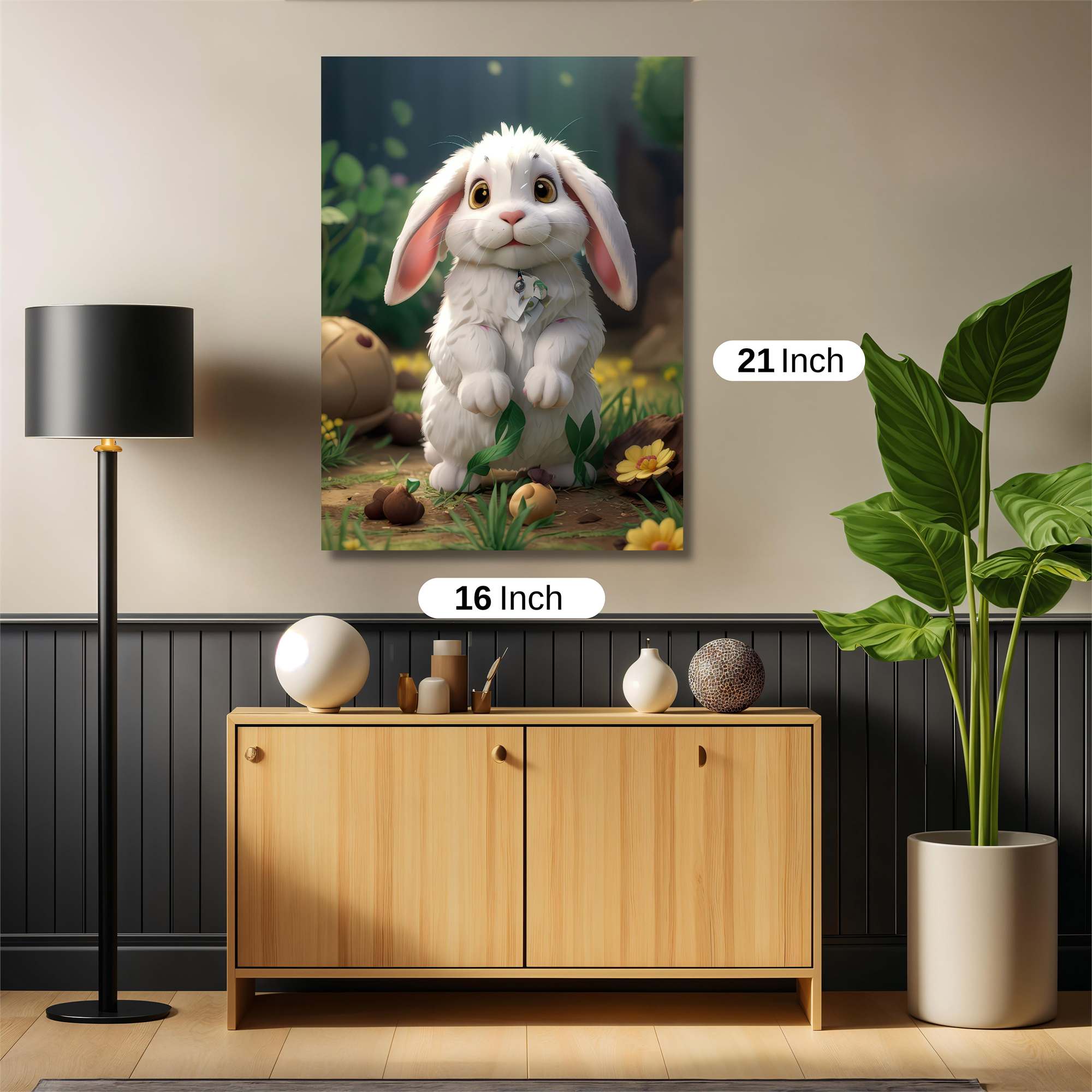 Bunny Bliss Safe Wall Magnetic / M