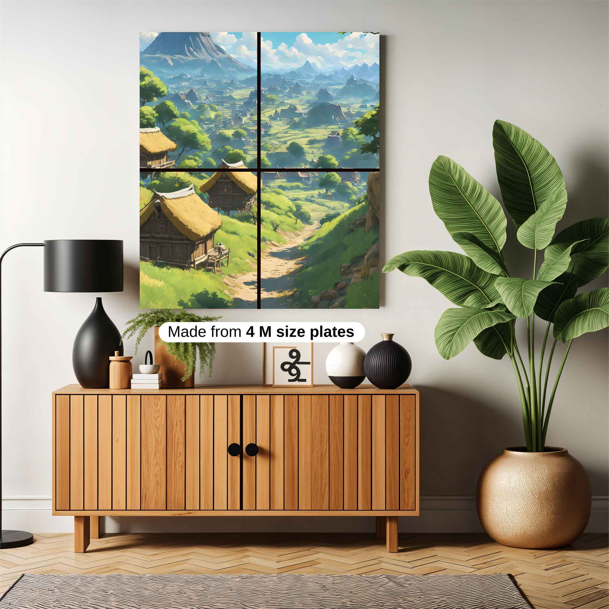 Mountain Serenity Safe Wall Magnetic / M