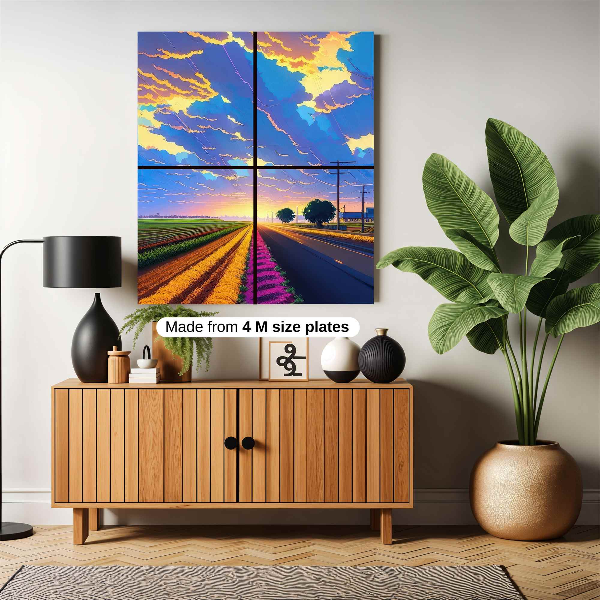 Sunrise Serenity Safe Wall Magnetic / M