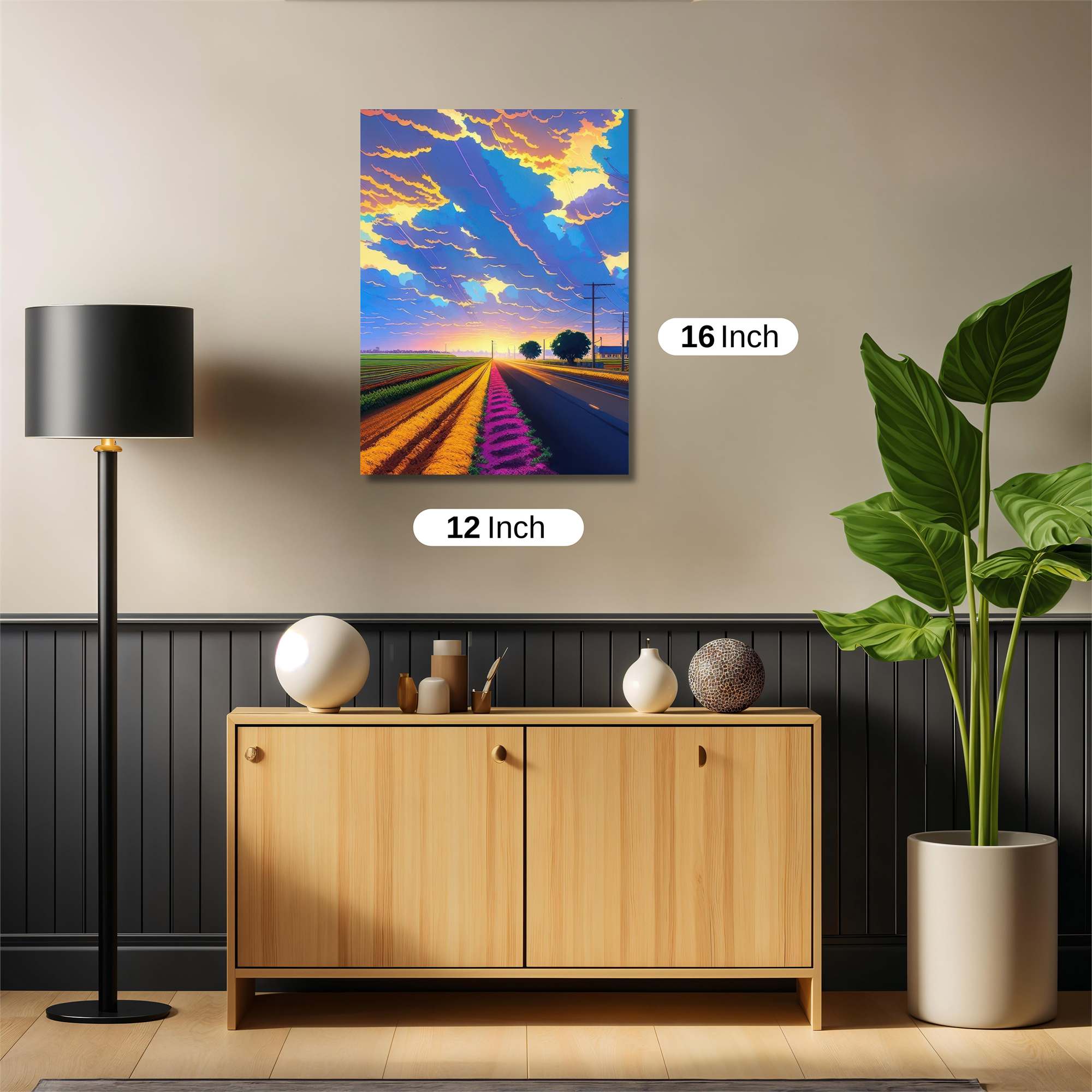 Sunrise Serenity Safe Wall Magnetic / M
