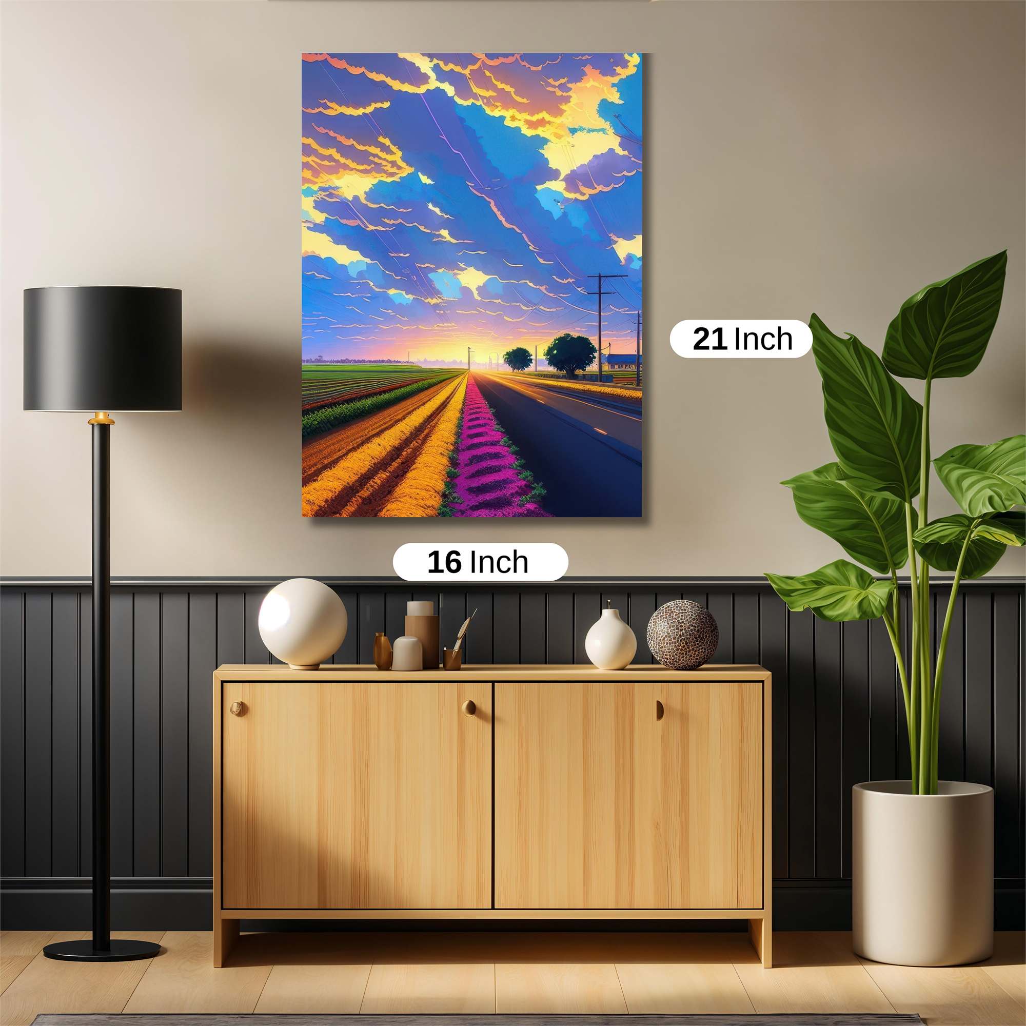 Sunrise Serenity Safe Wall Magnetic / M