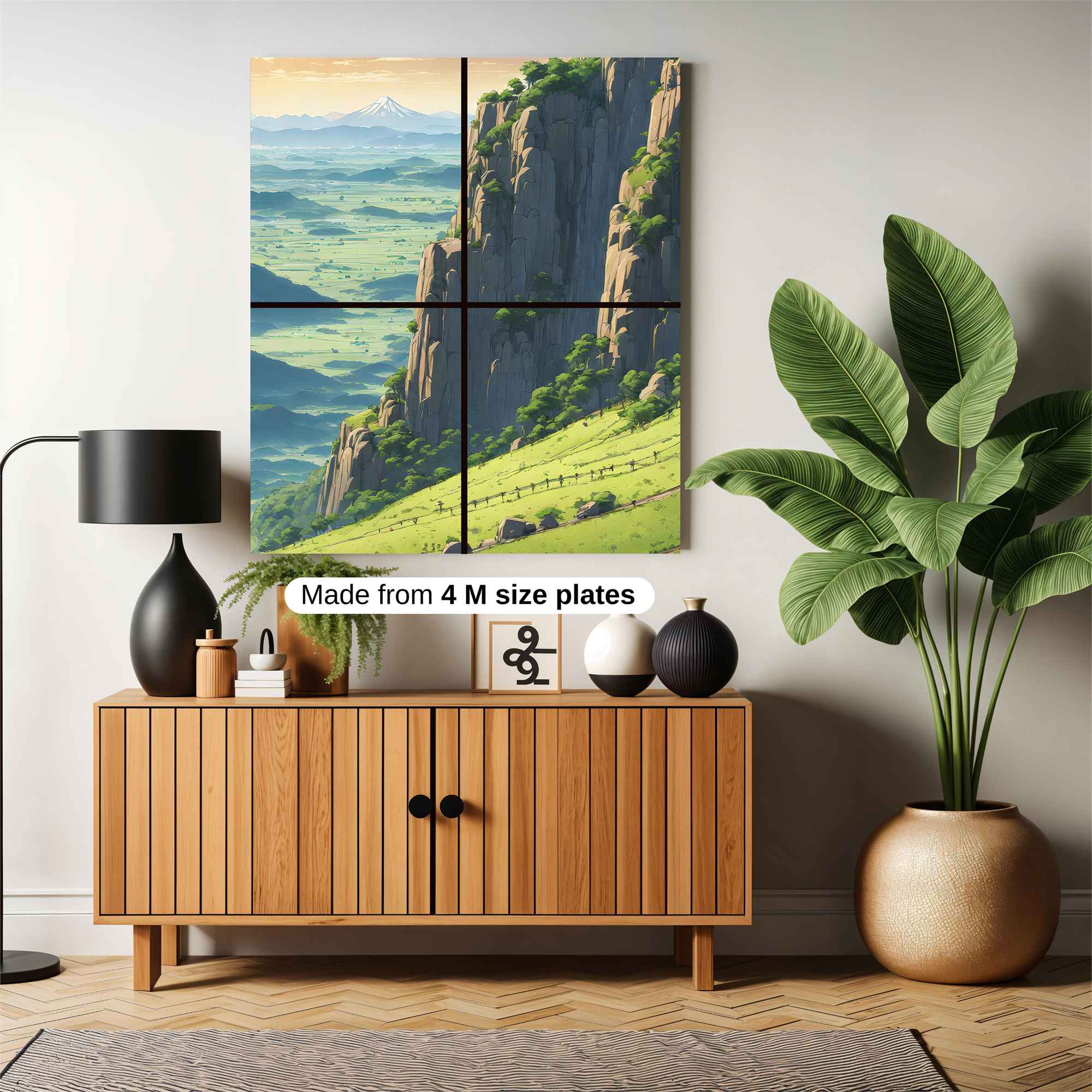Mountain Serenity Safe Wall Magnetic / M