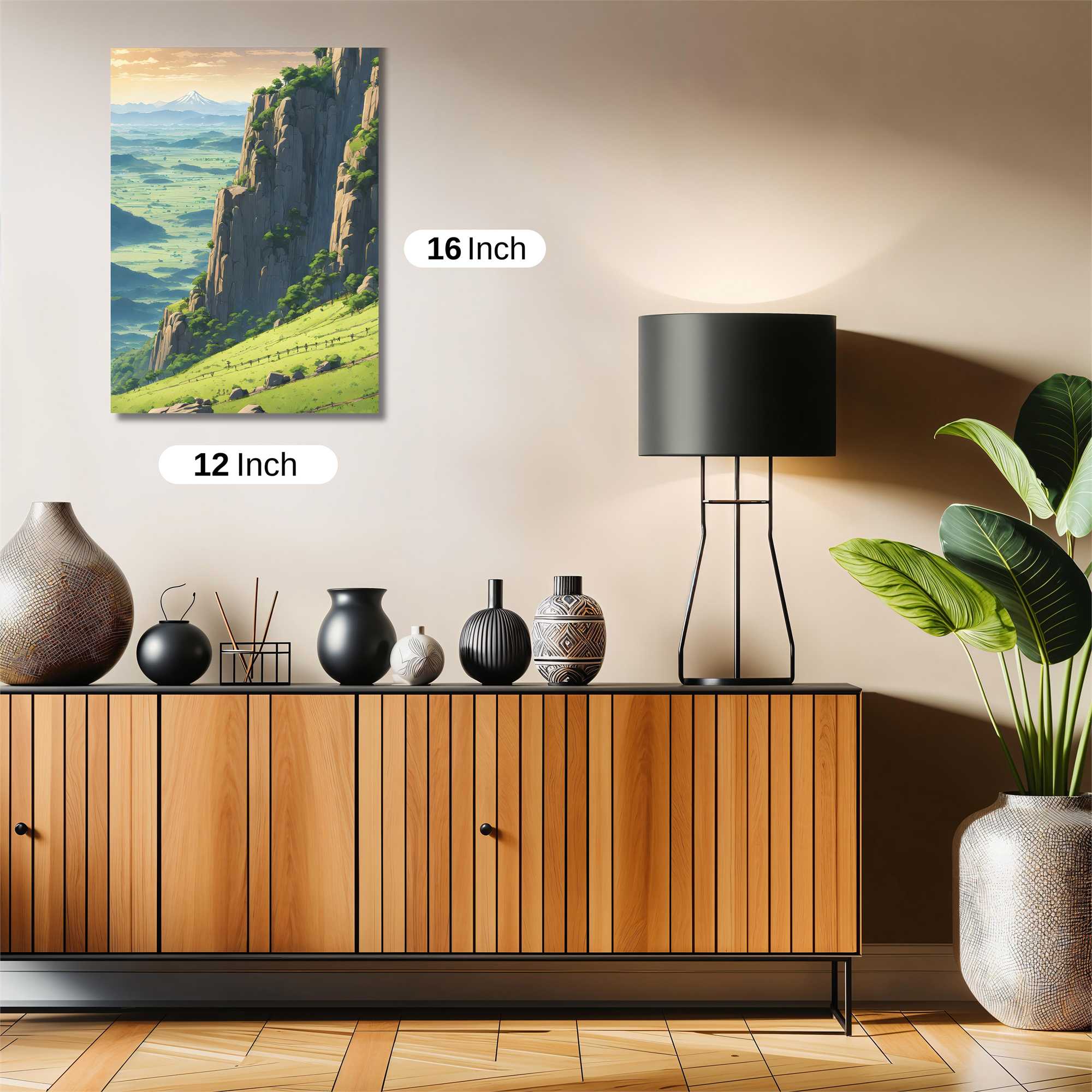 Mountain Serenity Safe Wall Magnetic / M