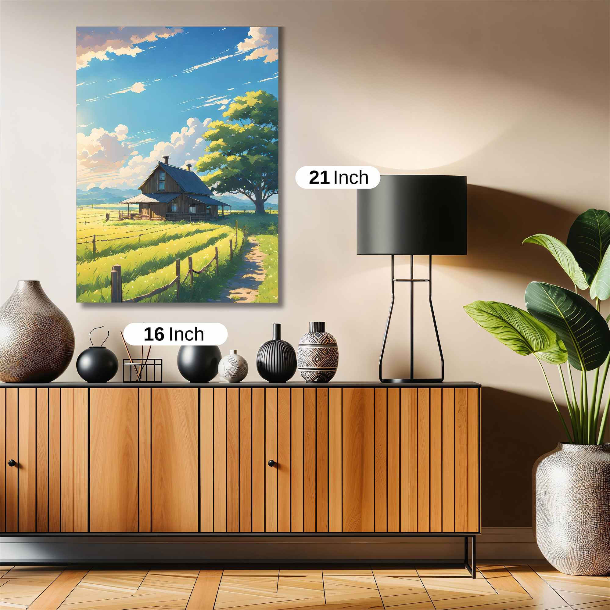 Cottage Serenity Safe Wall Magnetic / M