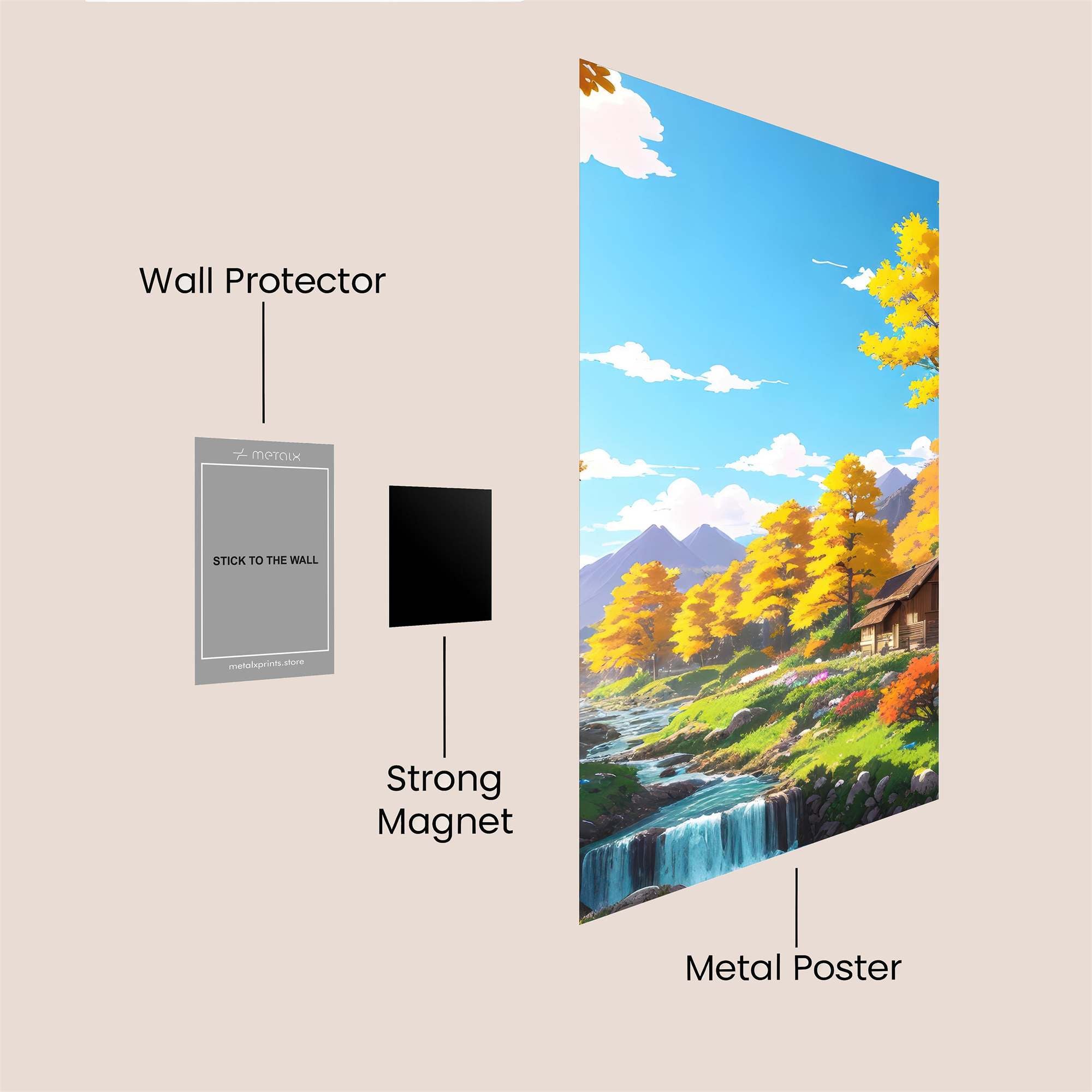 Autumn Bliss Safe Wall Magnetic / M