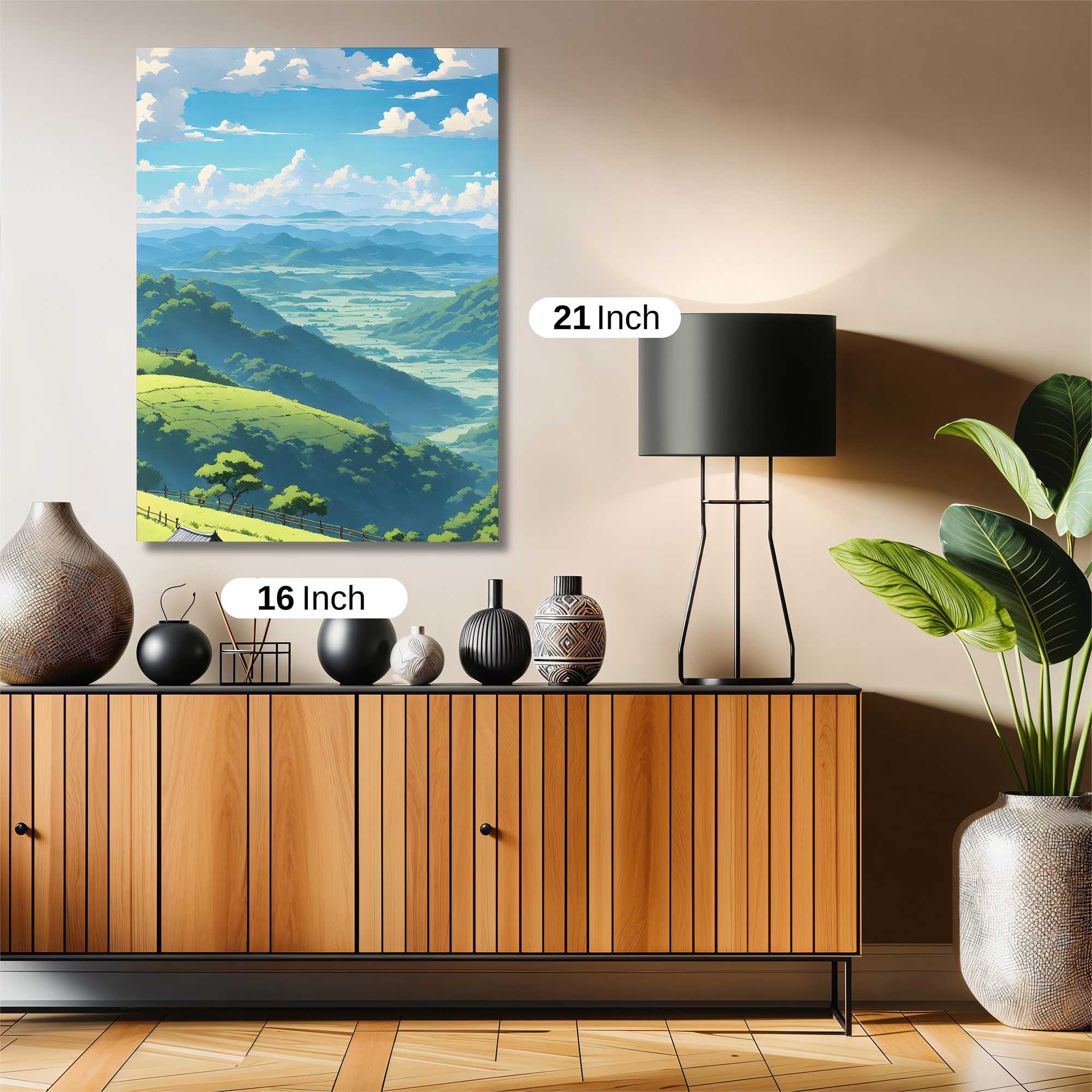 Mountain Serenity Safe Wall Magnetic / M