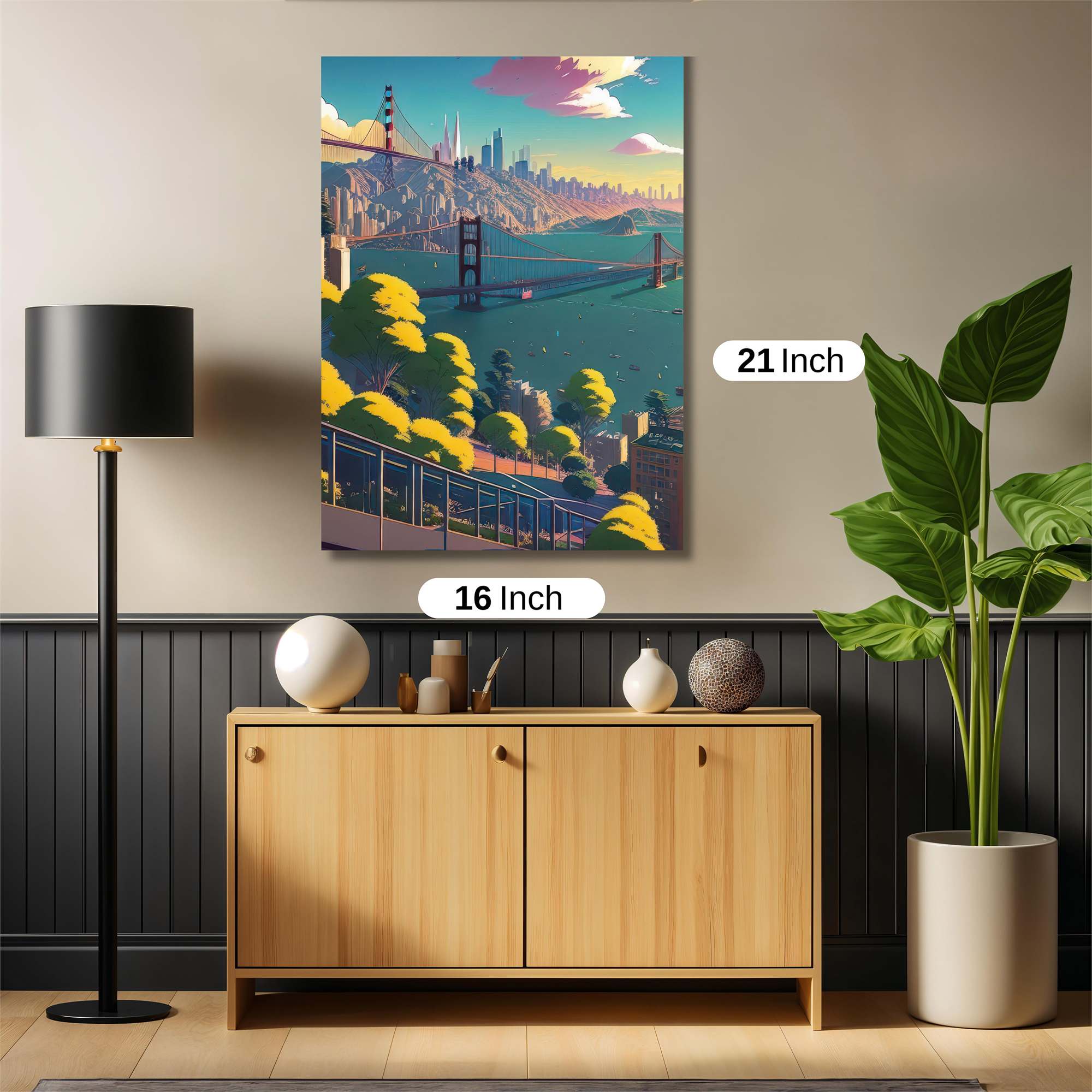 GoldenGate Dreamscape Safe Wall Magnetic / M