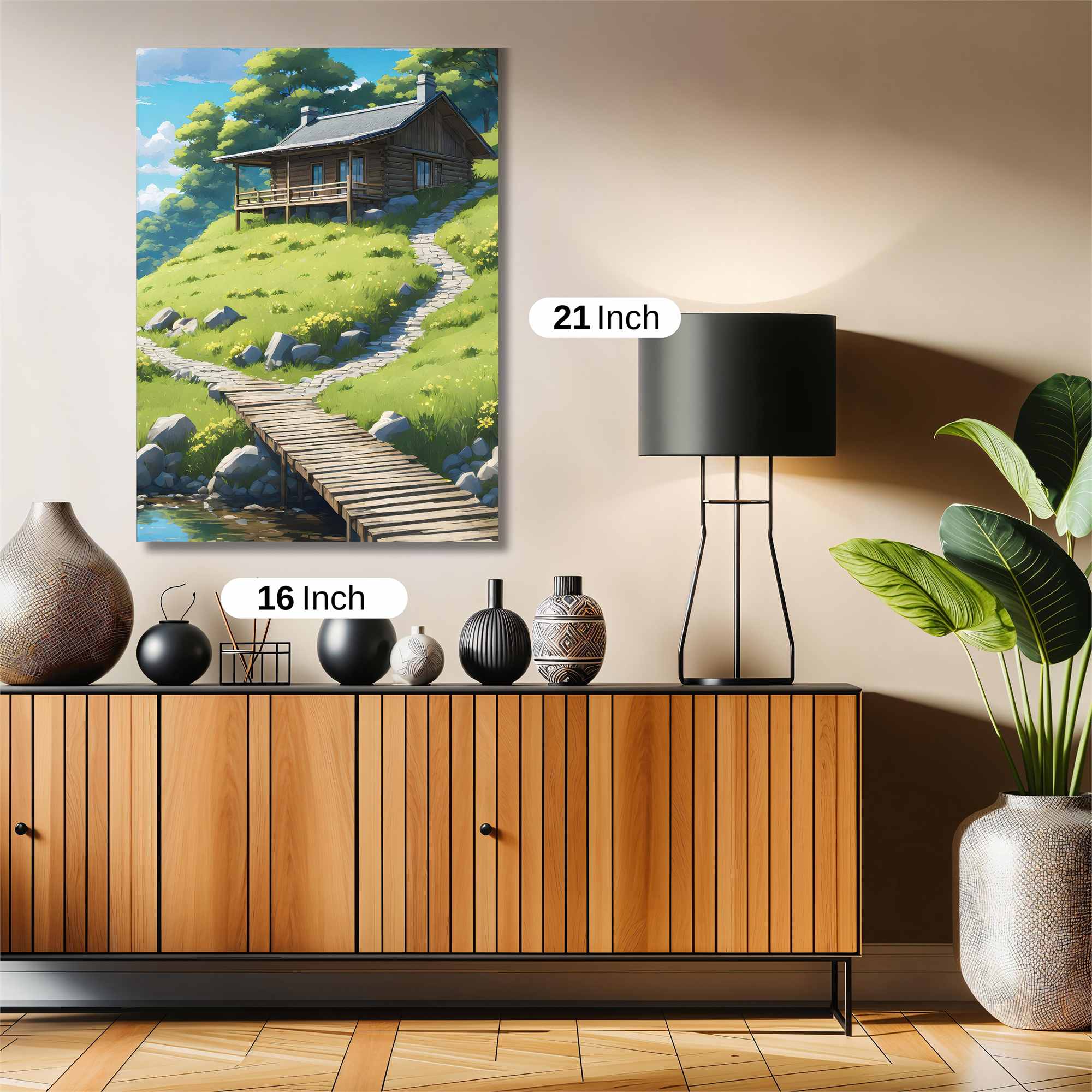 Cabin Serenity Safe Wall Magnetic / M