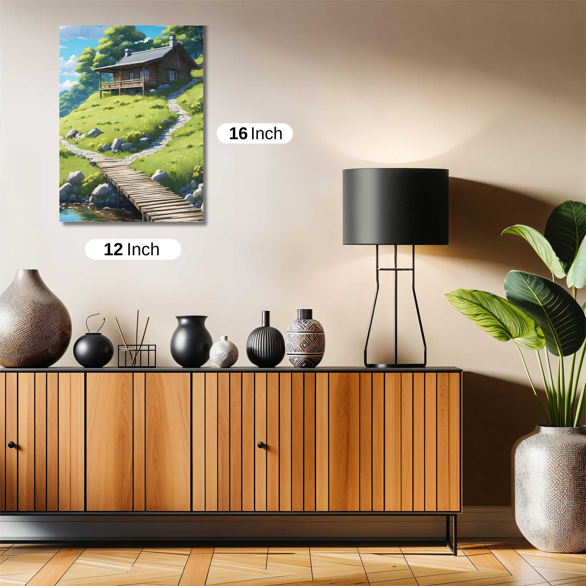 Cabin Serenity Safe Wall Magnetic / M