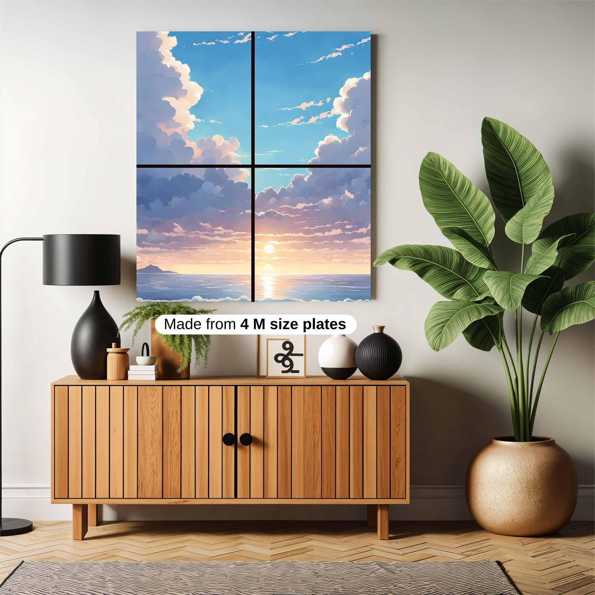 Sunrise Serenity Safe Wall Magnetic / M