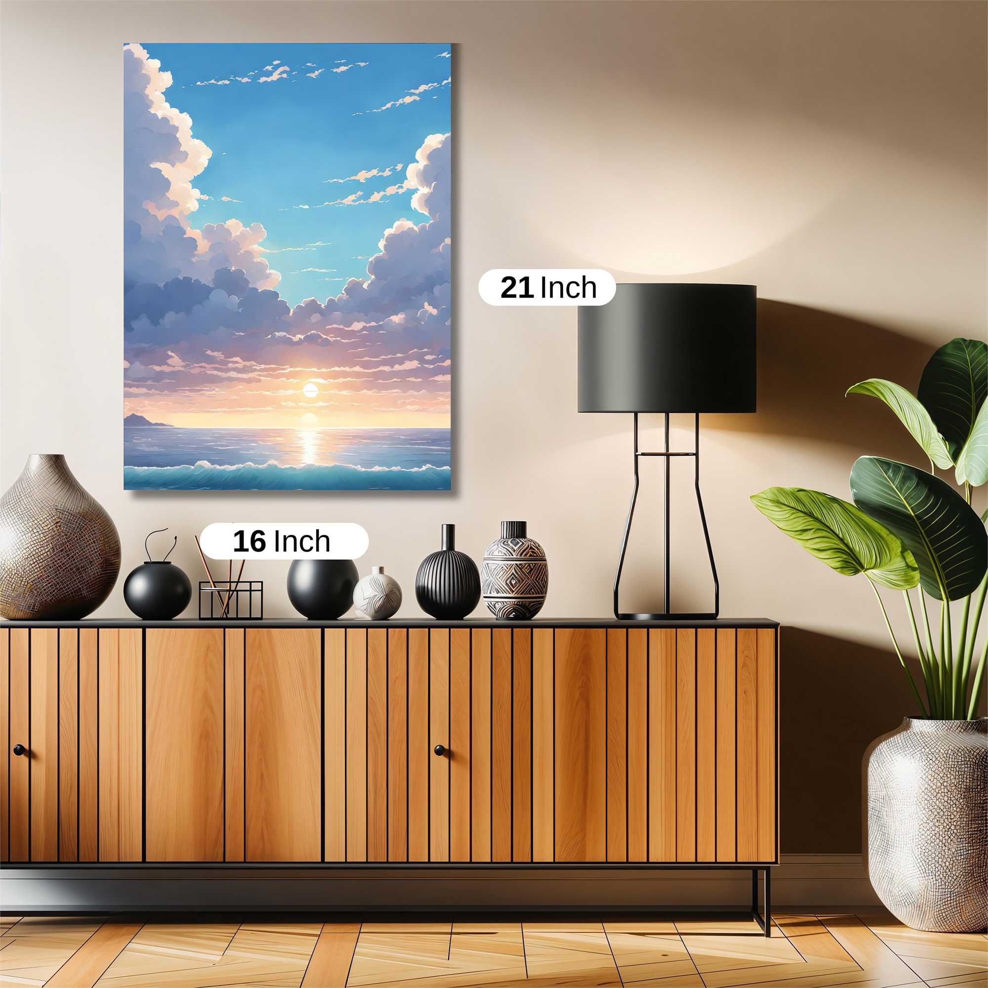 Sunrise Serenity Safe Wall Magnetic / M